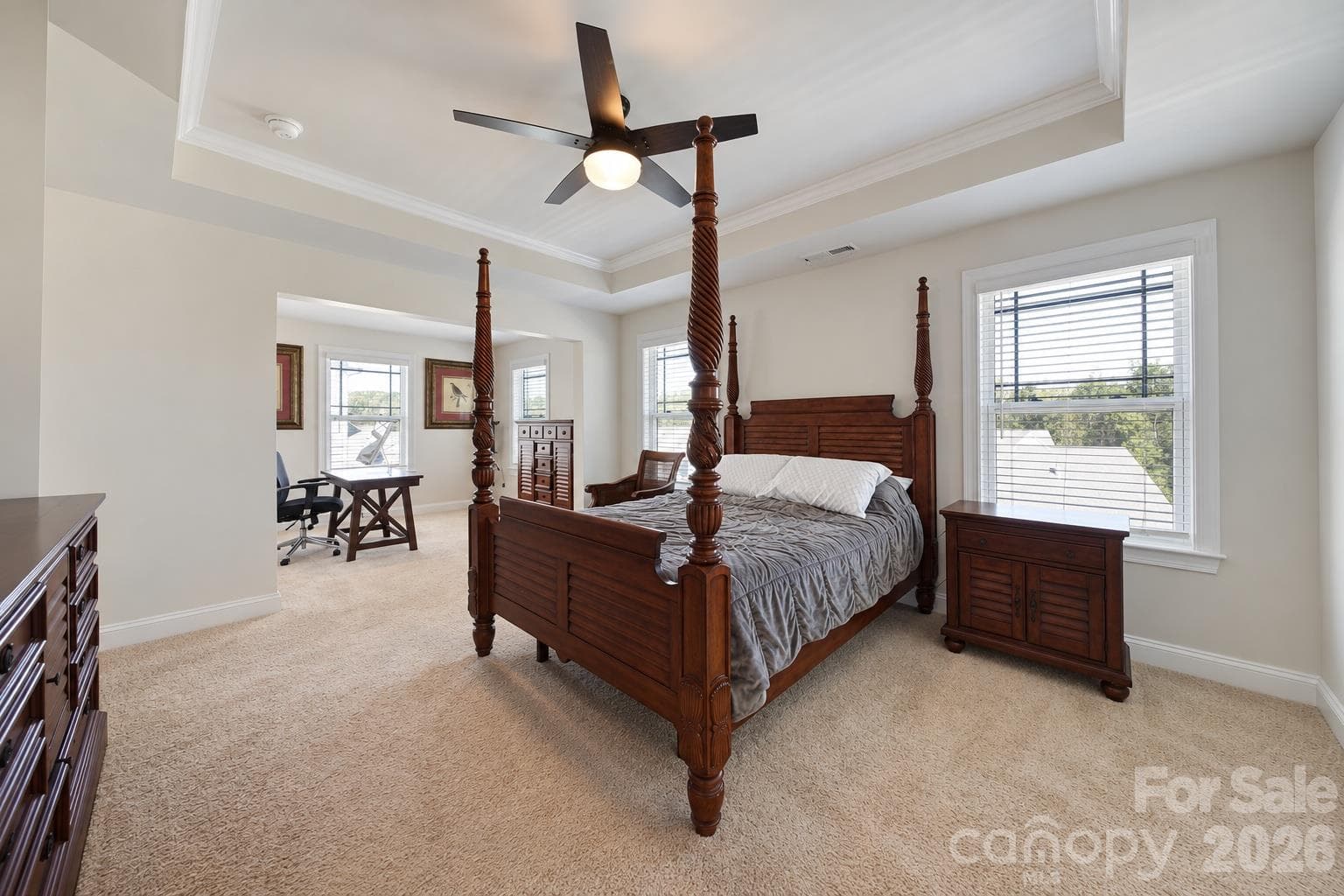 Primary Bedroom - 180 Longleaf Drive, Mooresville