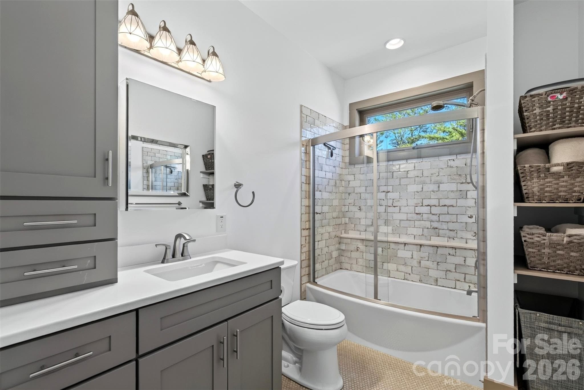 Primary Bath - 70 Garden Circle, Asheville