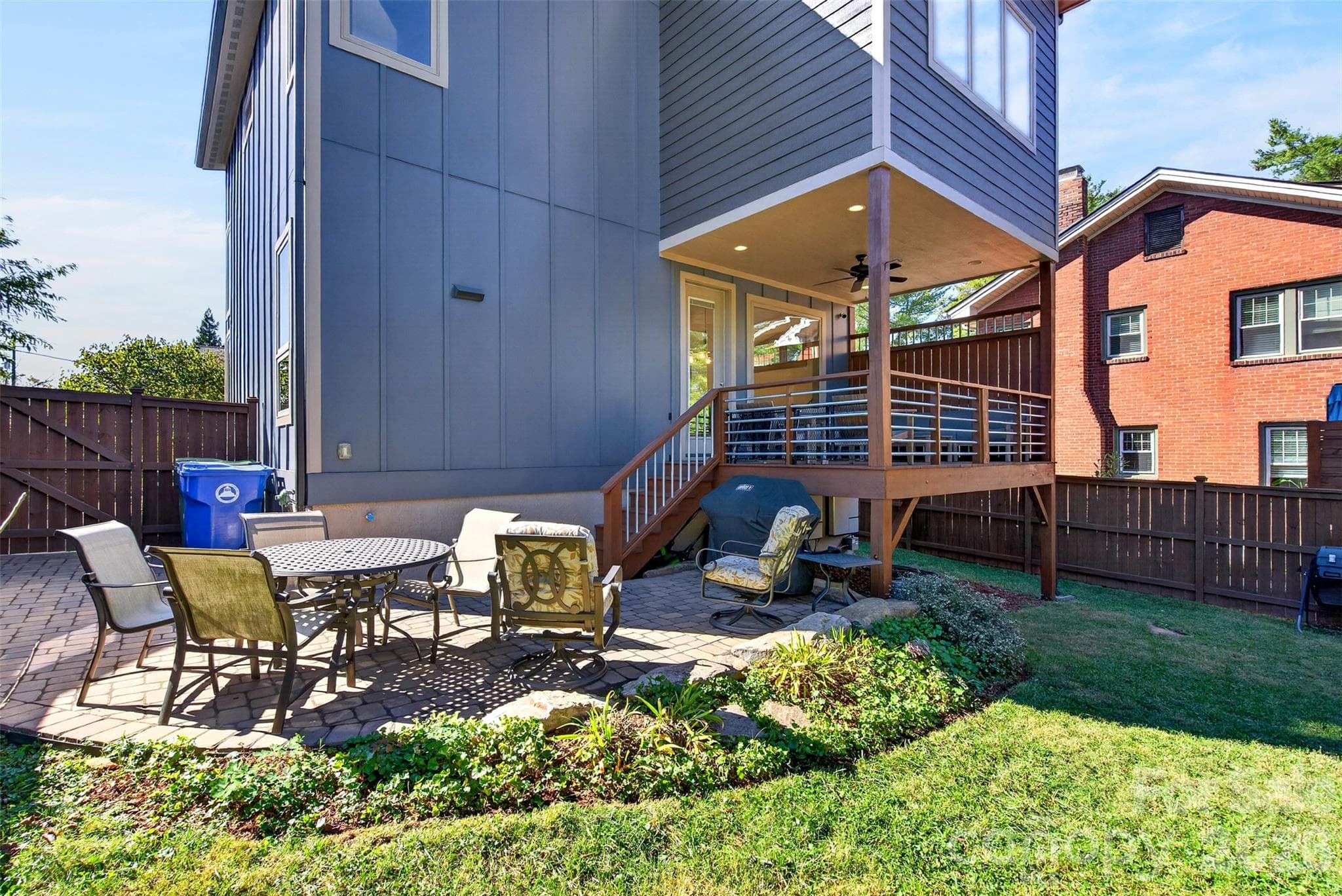 Rear of house - 70 Garden Circle, Asheville