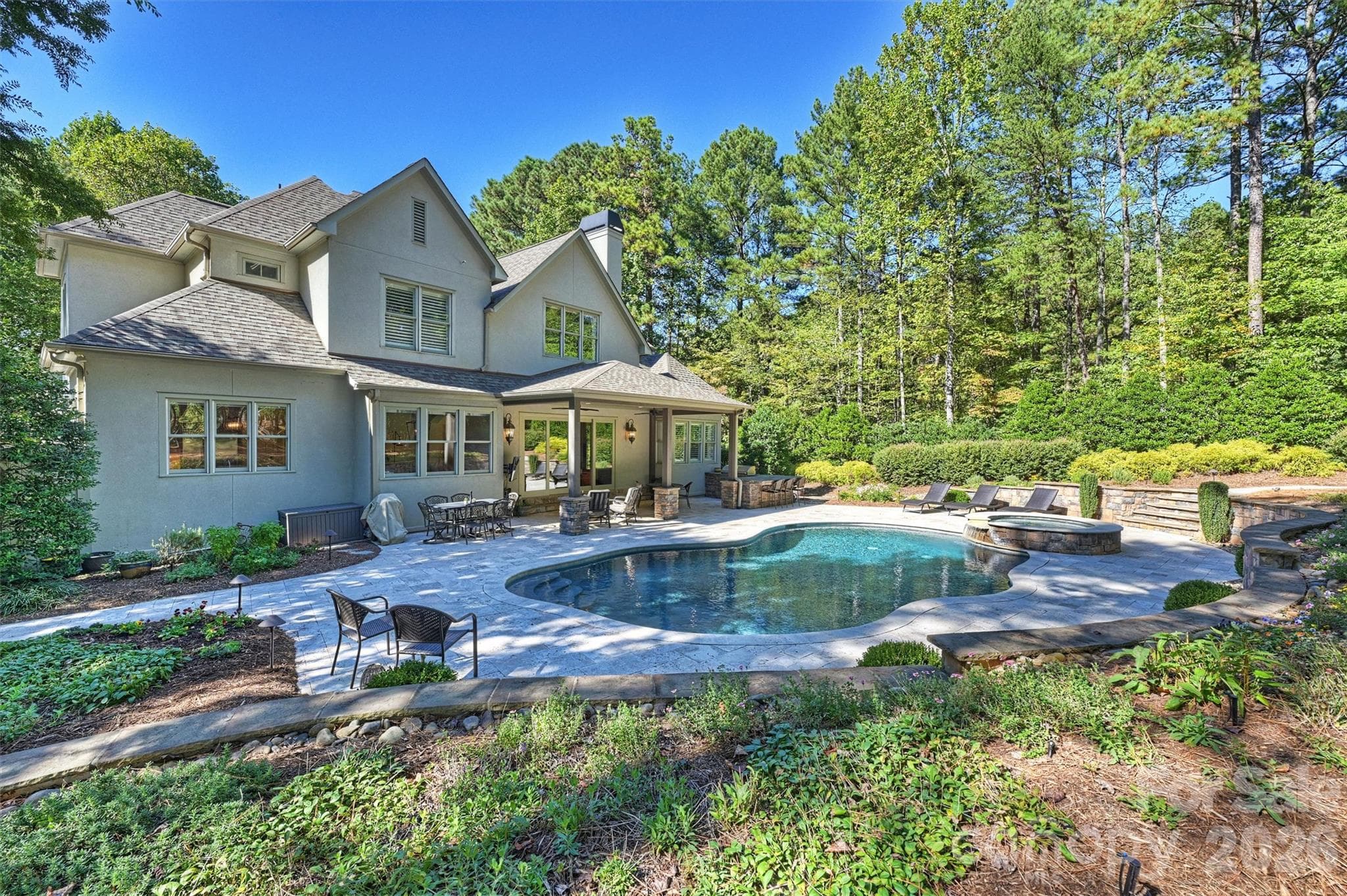 Rear View - 134 Wellfleet Lane, Mooresville