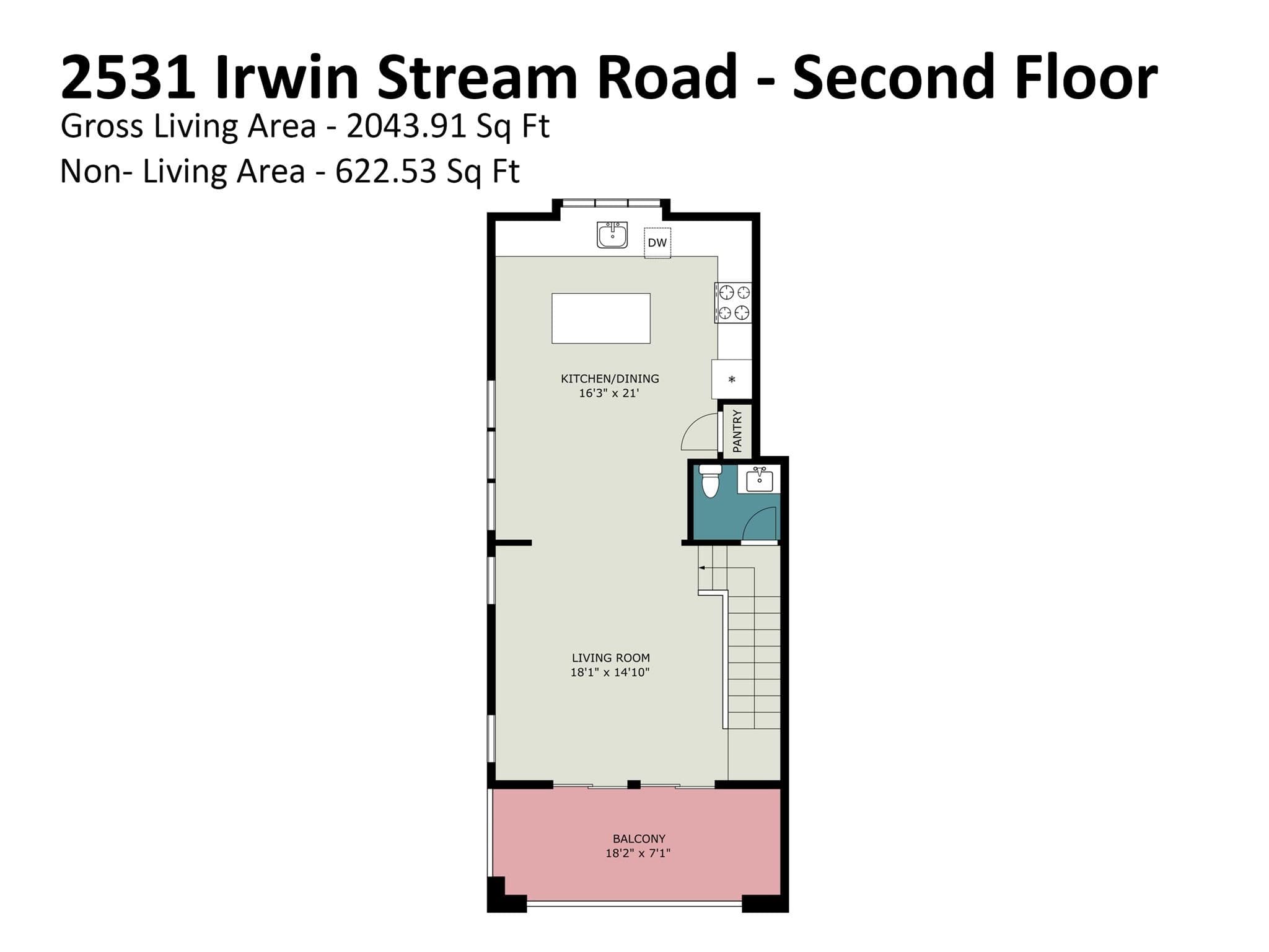 Townhouse at 2531 Irwin Stream Road, Charlotte, photo 44 of 46