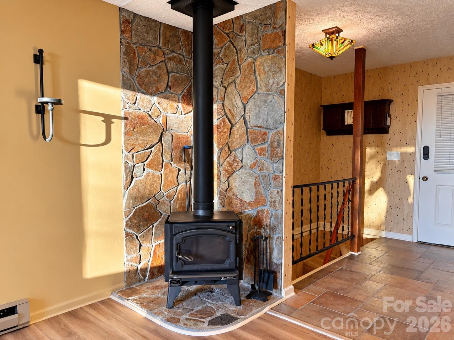 Wood stove - 224 Viking Trail, Hendersonville