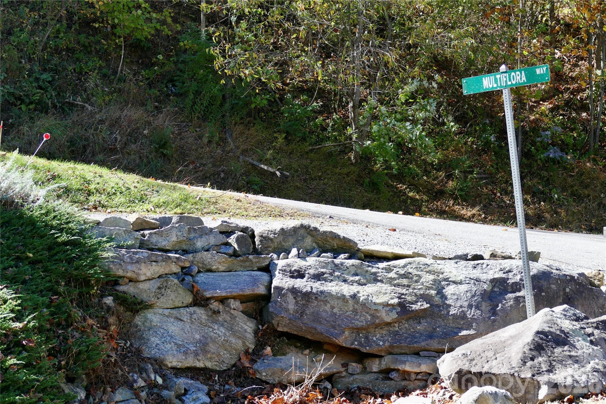 Street signage to turn to heed up hill - Lot 509 Multiflora Way, Waynesville