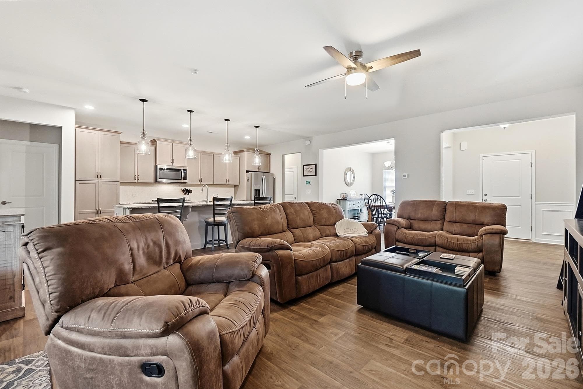 open floor plan - 4509 Bent Green Lane, Monroe