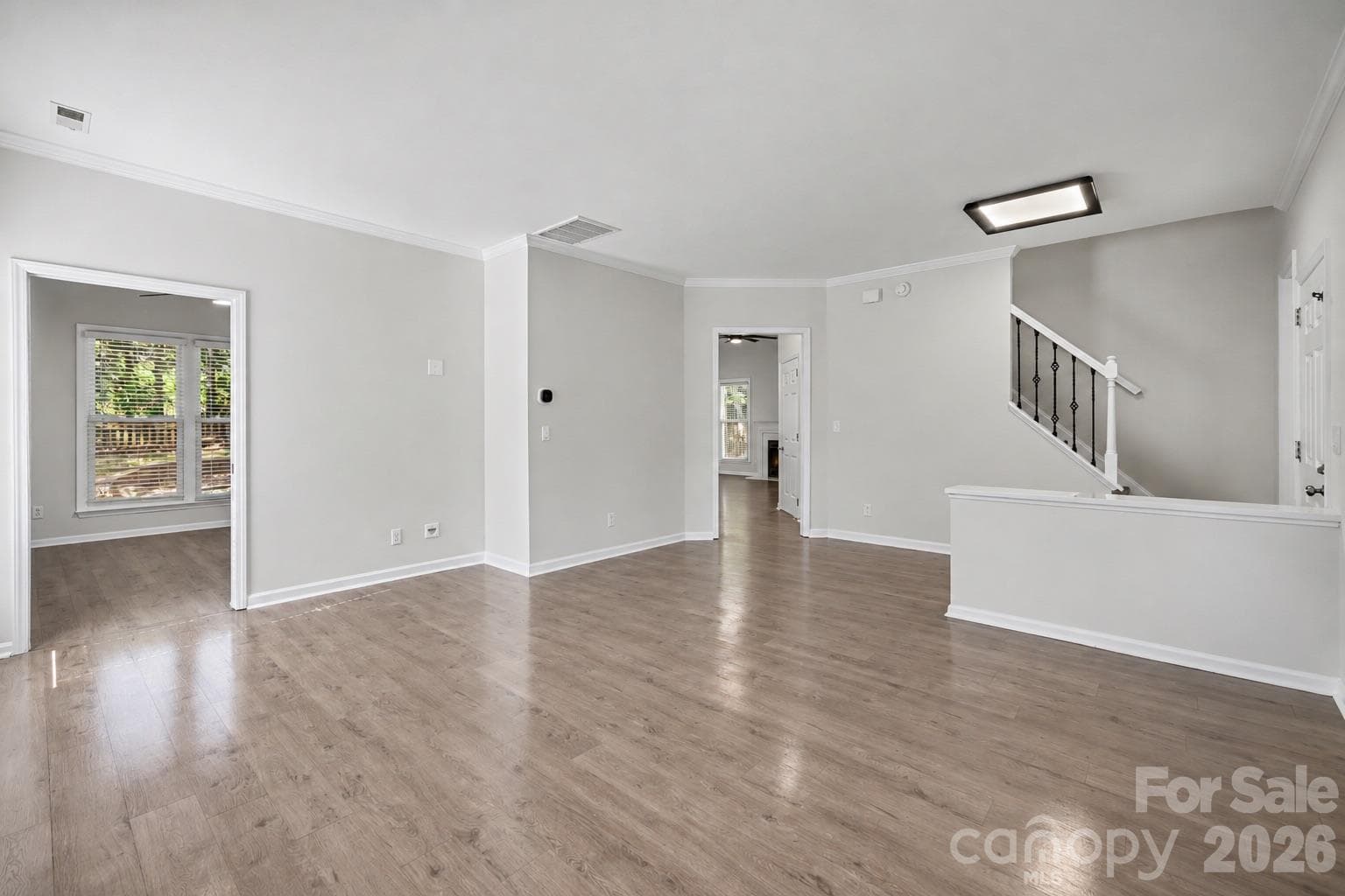 living room - 9732 Whitewood Trail, Charlotte