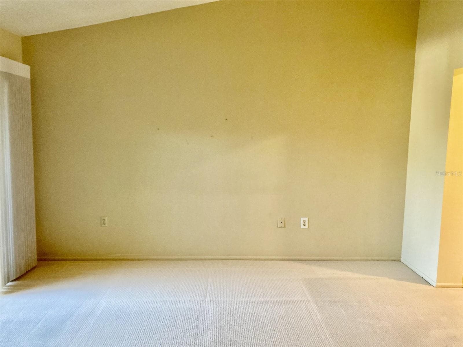 Master bedroom with cathedral ceilings. - 3407 AVENIDA MADERA #A, BRADENTON