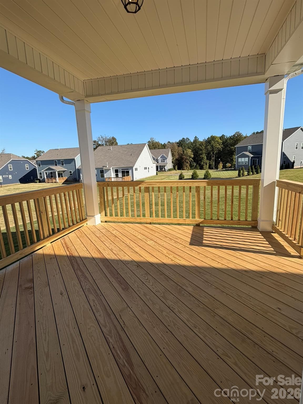 Rear Covered Deck - 530 Cambria Street, Rock Hill