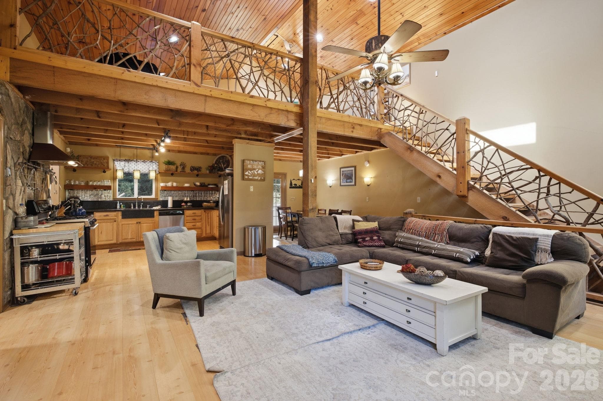 Single Family Residence at 621 Trout Cove Road, Waynesville, photo 5 of 48