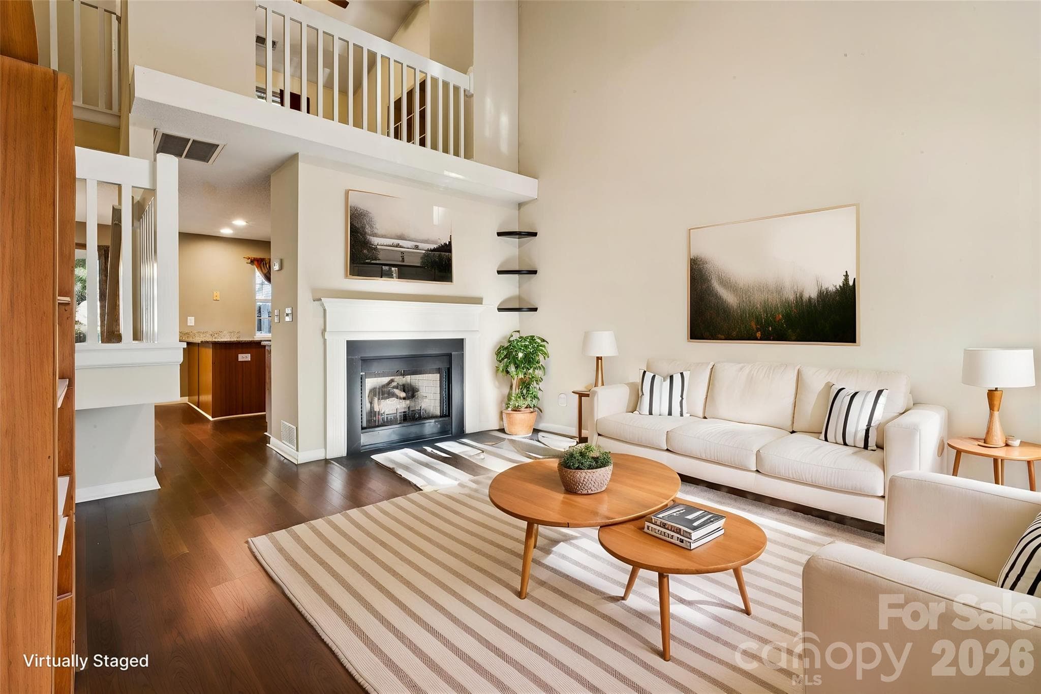Living Room - 735 Mountainwater Drive, Charlotte
