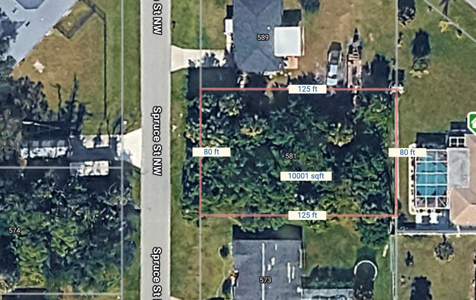 Land at 581 SPRUCE ST NW, PORT CHARLOTTE, photo 17 of 17