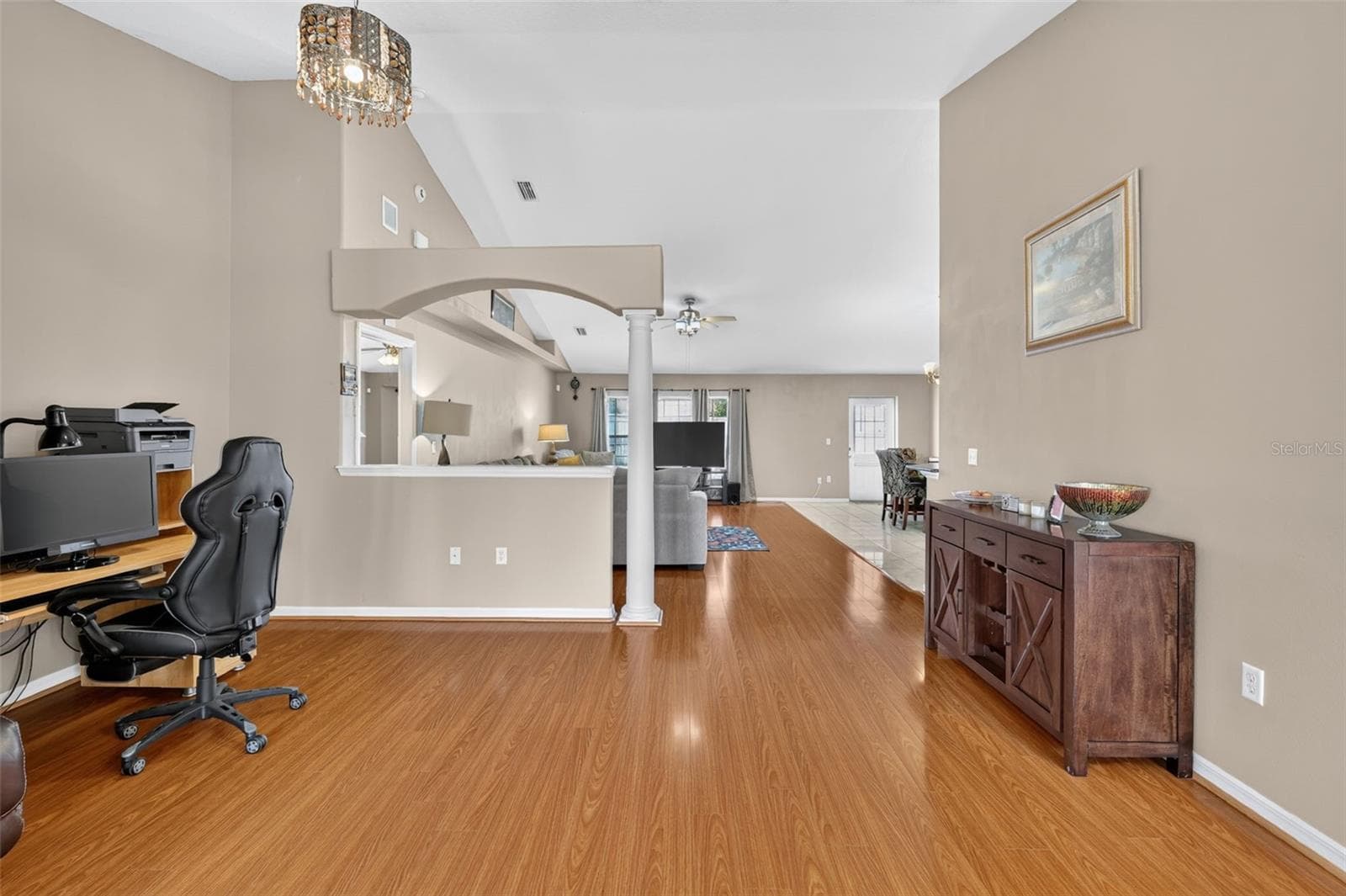 Formal Family room (owner used as an office space) - 4460 MARSH HARBOR DR, TAVARES
