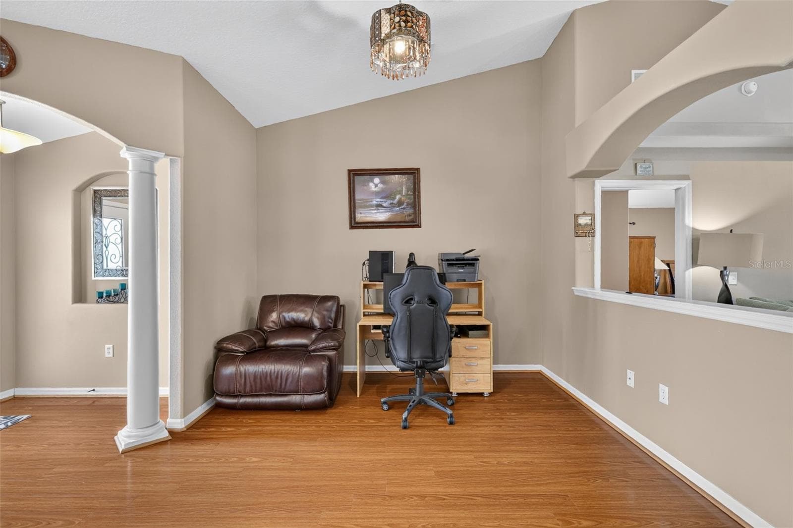 Formal Family room (owner used as an office space) - 4460 MARSH HARBOR DR, TAVARES