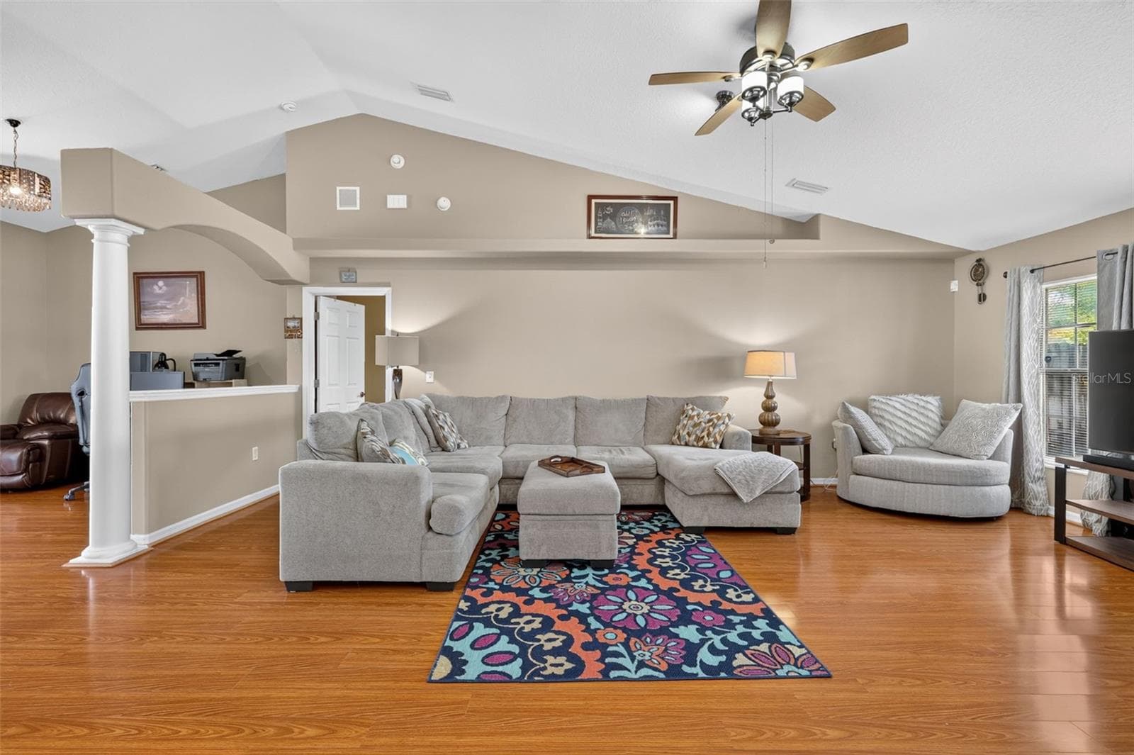 Living Room - 4460 MARSH HARBOR DR, TAVARES