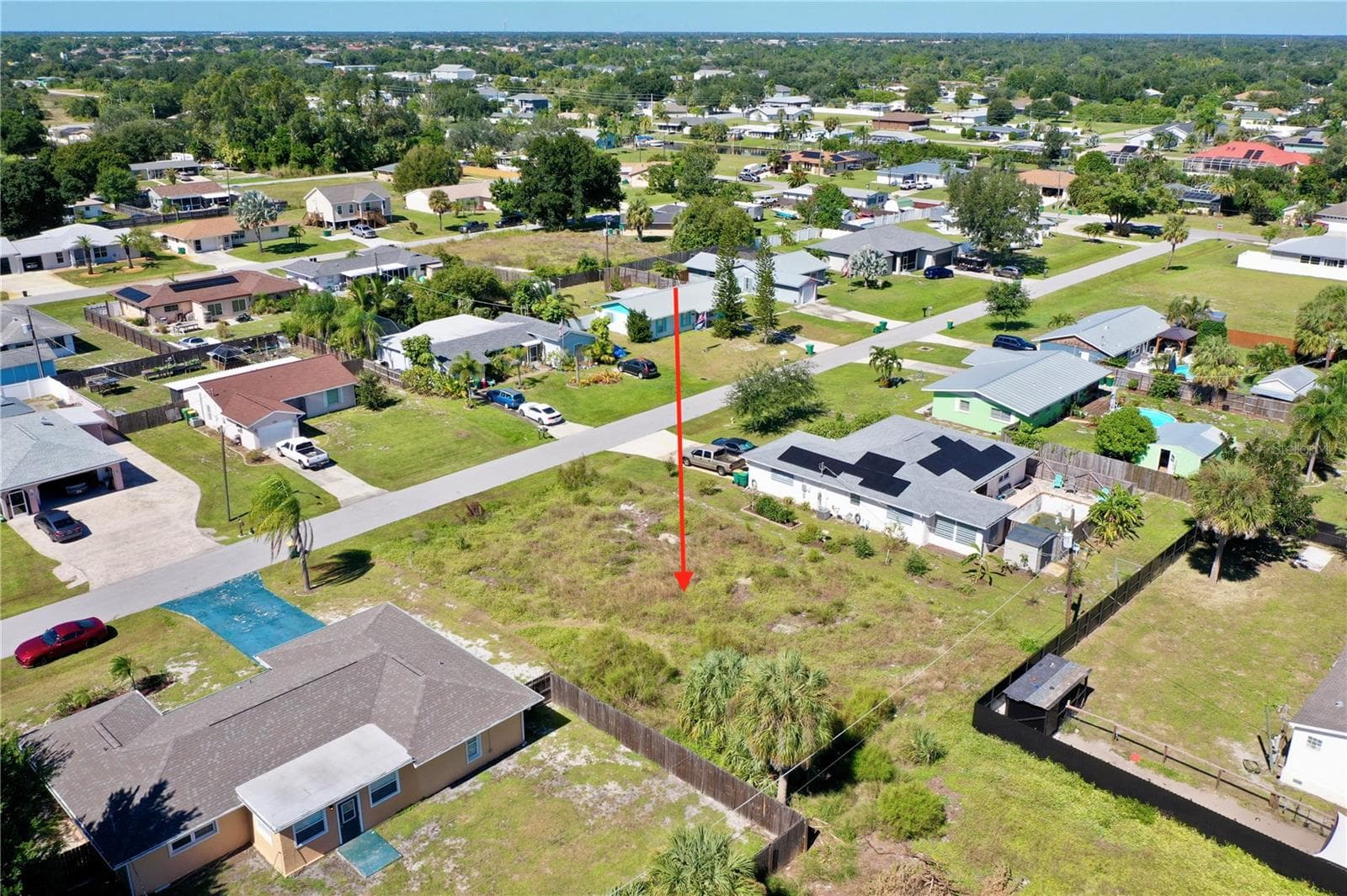 Land at 3066 PERDUE TER, PUNTA GORDA, photo 9 of 14
