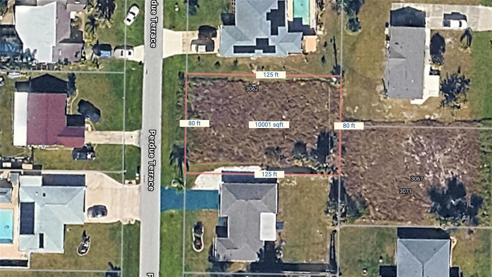 Land at 3066 PERDUE TER, PUNTA GORDA, photo 14 of 14