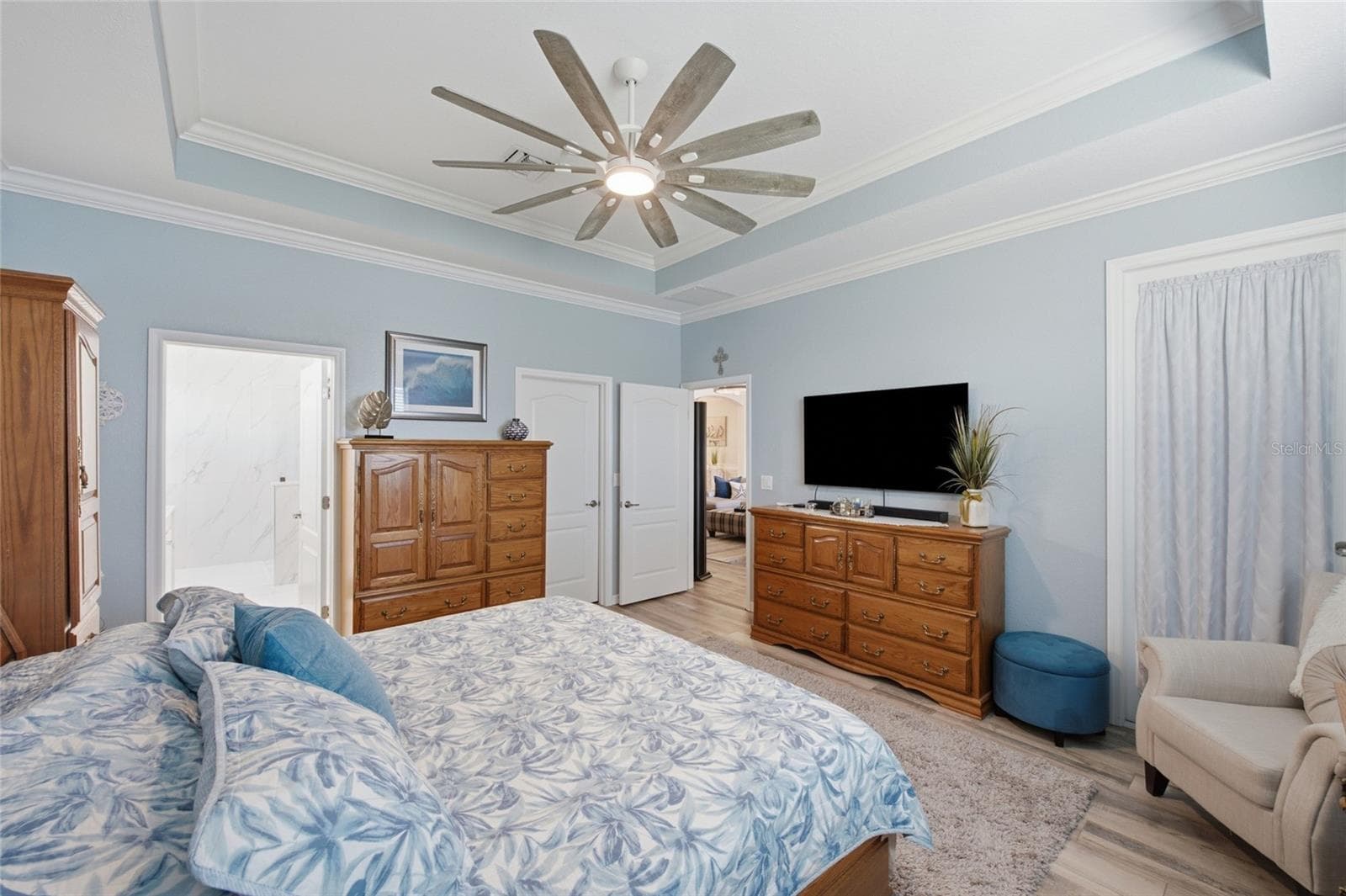 Primary Bedroom - 6726 ROOKERY LAKE DR, BRADENTON