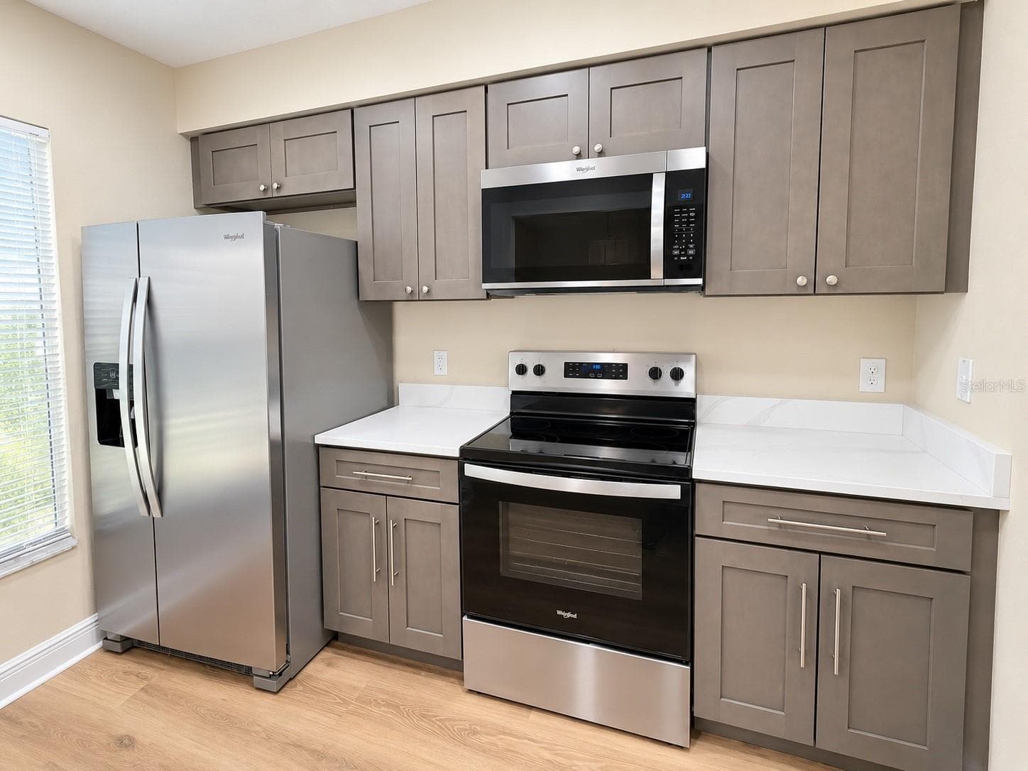 Kitchen - New Cabinets, Countertops and Appliances - 7338 E BANK DR, TAMPA