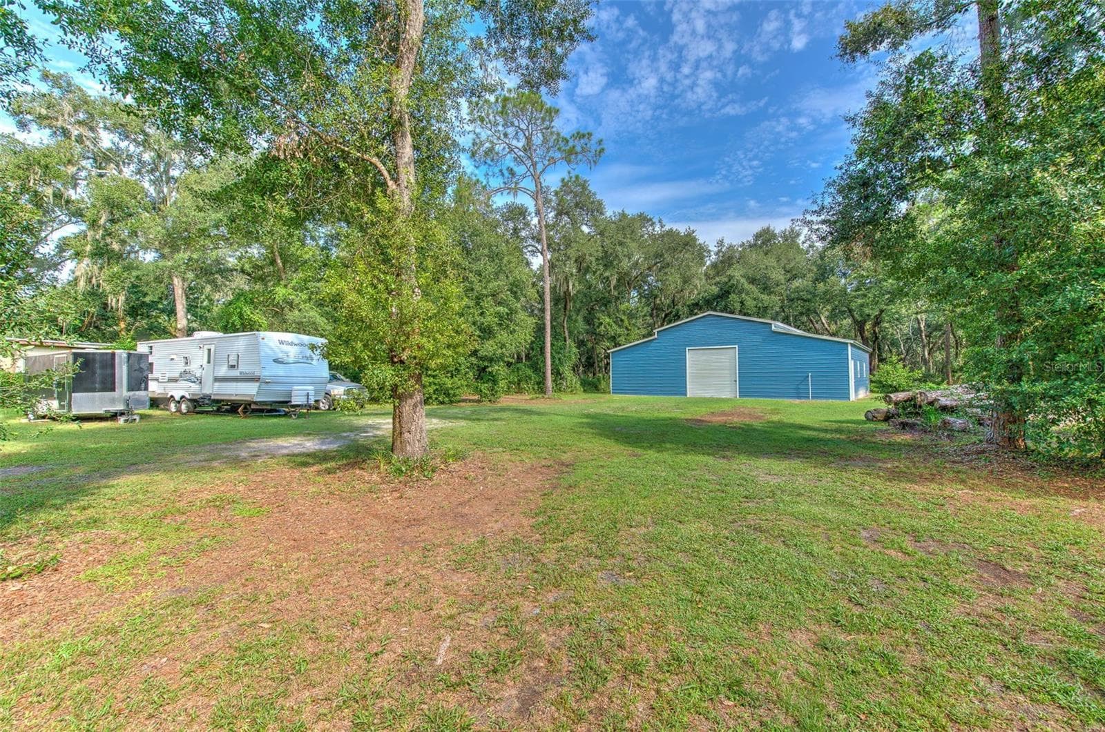 Backyard & 48' x 40' Workshop - 118 E HUNTER RD, PLANT CITY