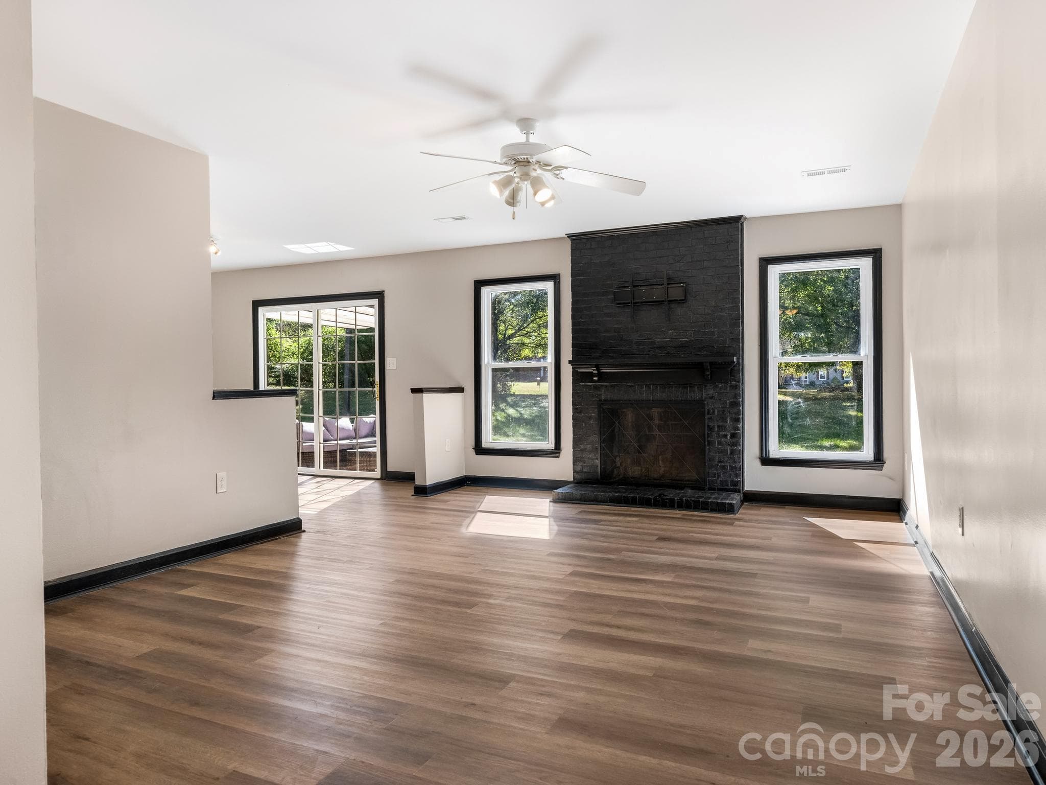 Living Room - 1100 Dark Wood Court, Matthews