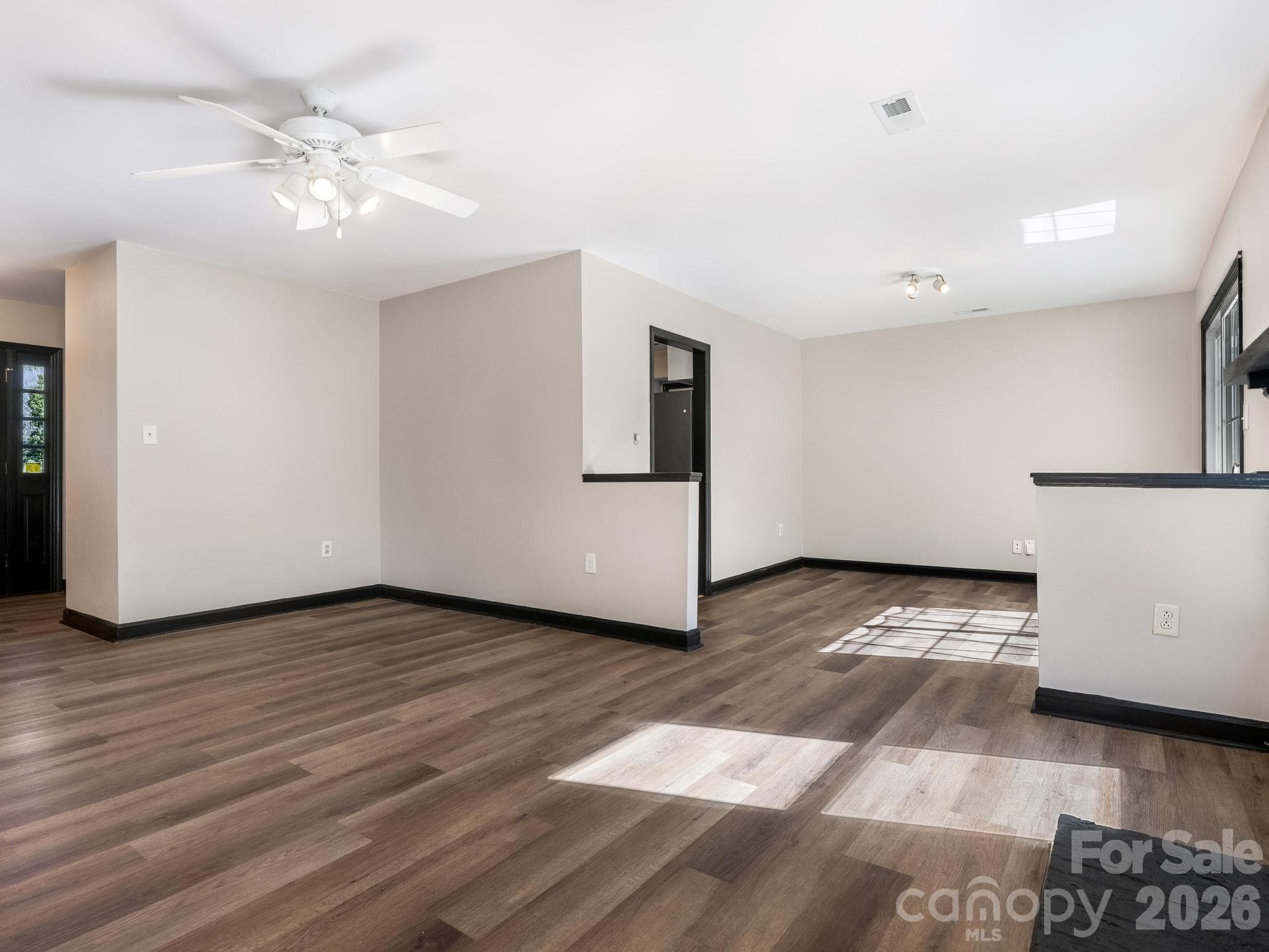 Living Room/Dining Room - 1100 Dark Wood Court, Matthews