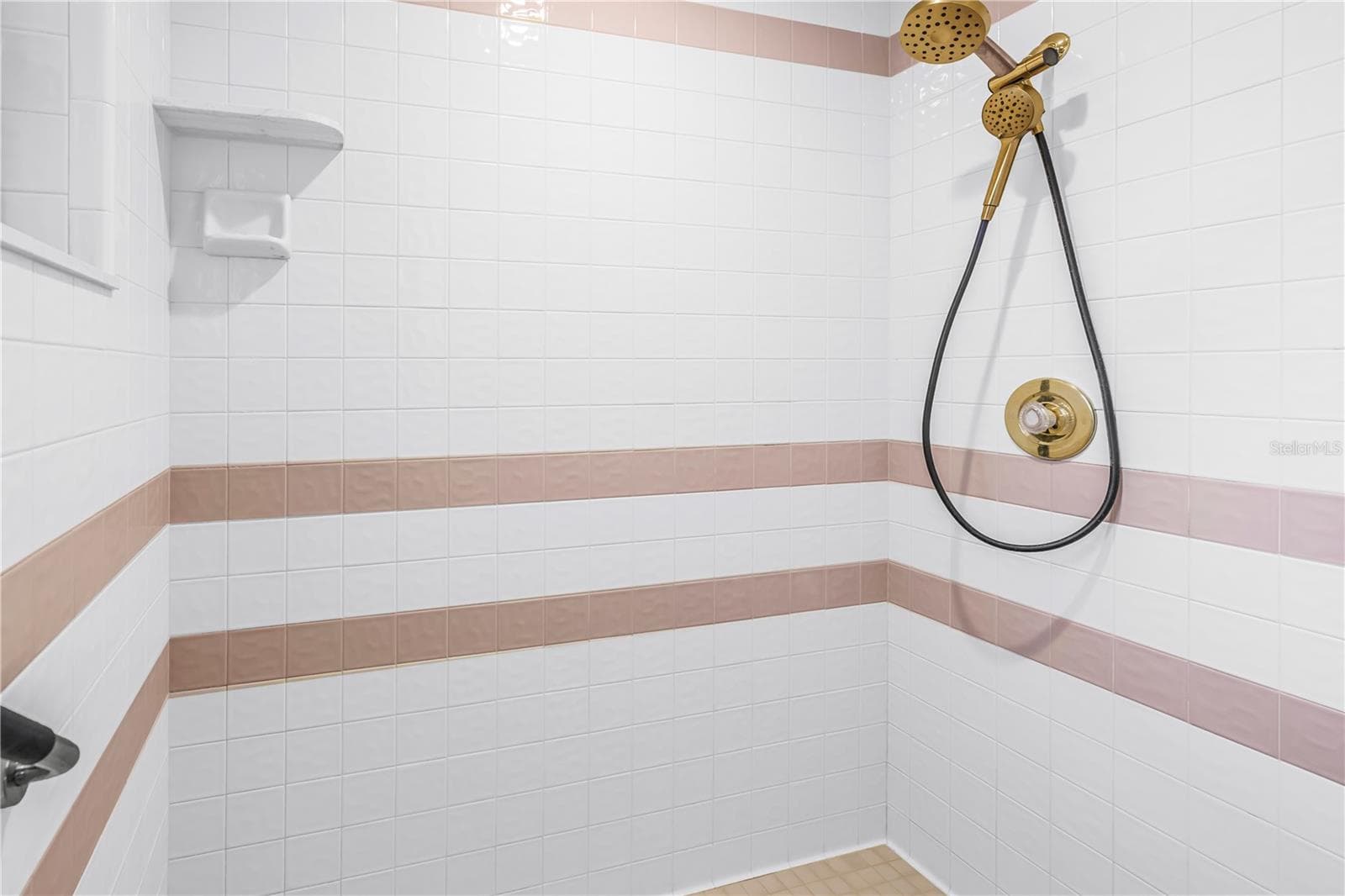 Inside of Primary Bath Walk-In Shower - 1186 GASPARILLA DR NE, ST PETERSBURG