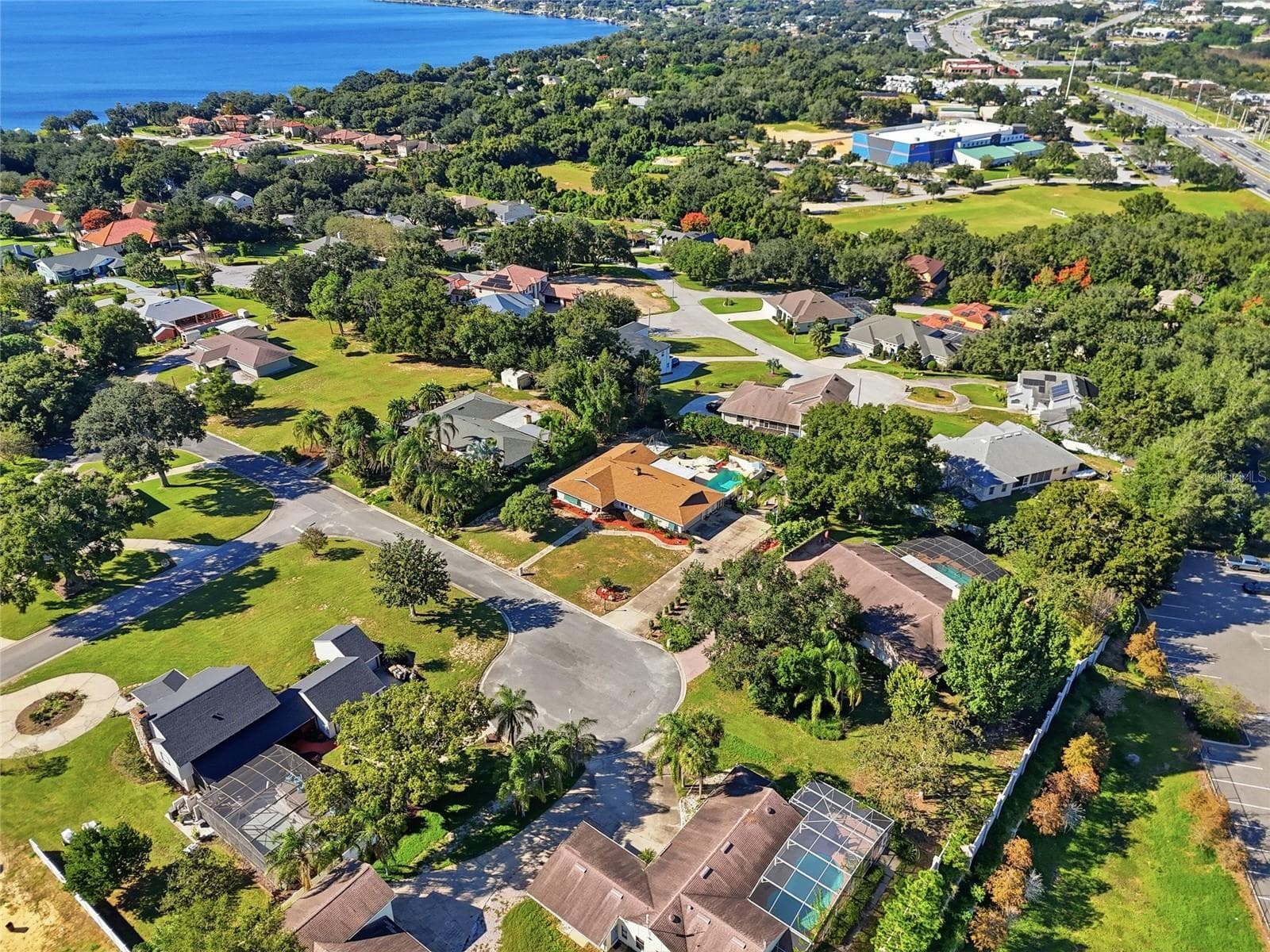 Aerial view - 13205 MARIA AVE, CLERMONT