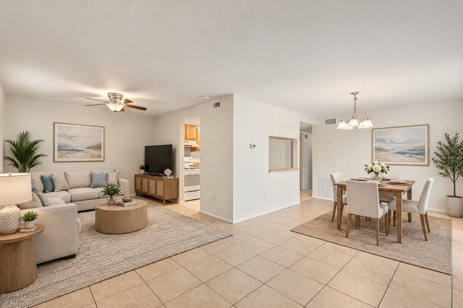 Virtually Staged - 127 CAMPHOR DR #E, OLDSMAR
