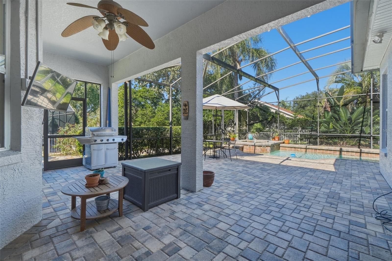 Back Patio/Pool Area - 1214 TRENTWOOD CT, LAKE MARY