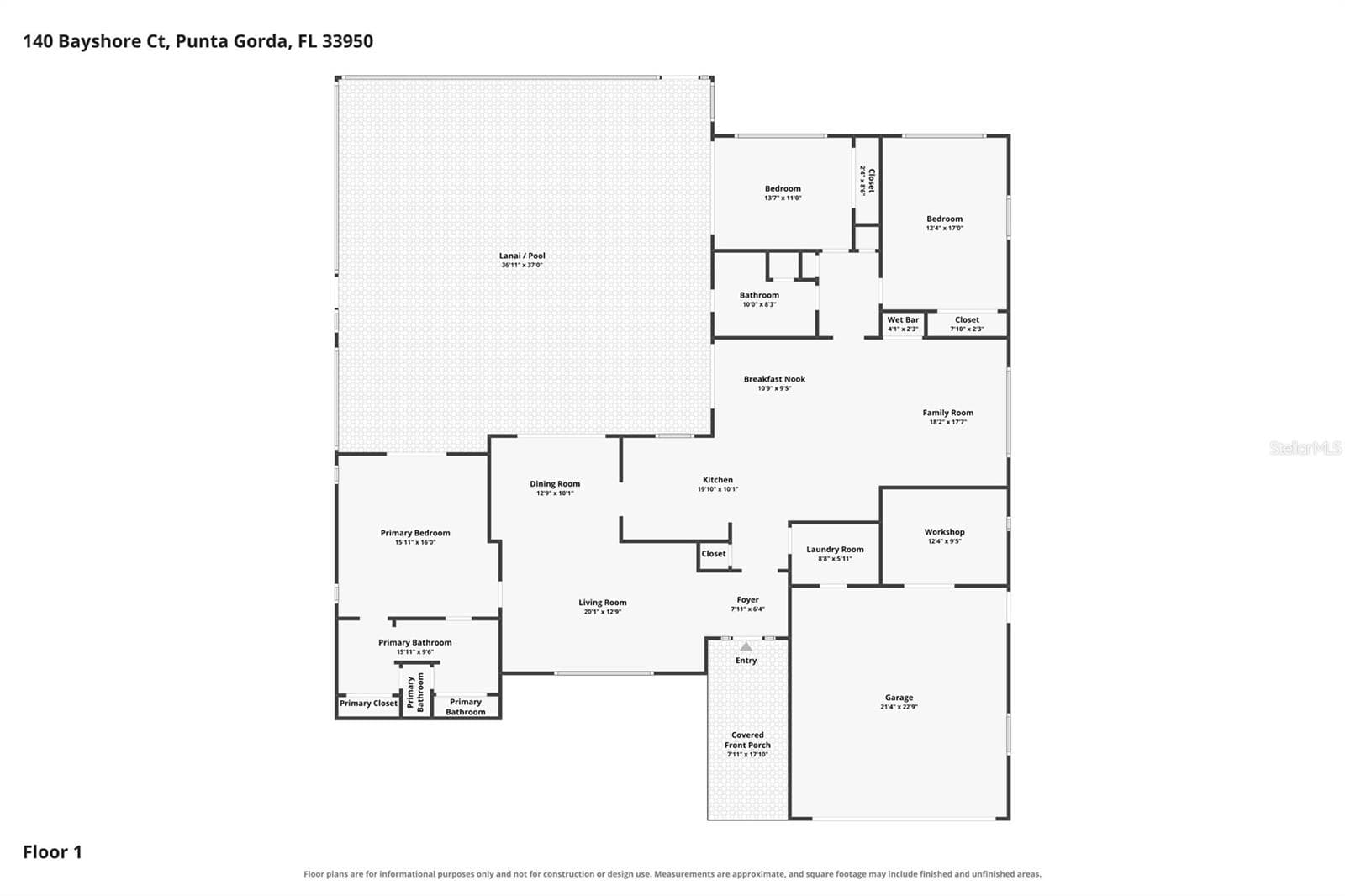 Single Family Residence at 140 BAYSHORE CT, PUNTA GORDA, photo 75 of 75