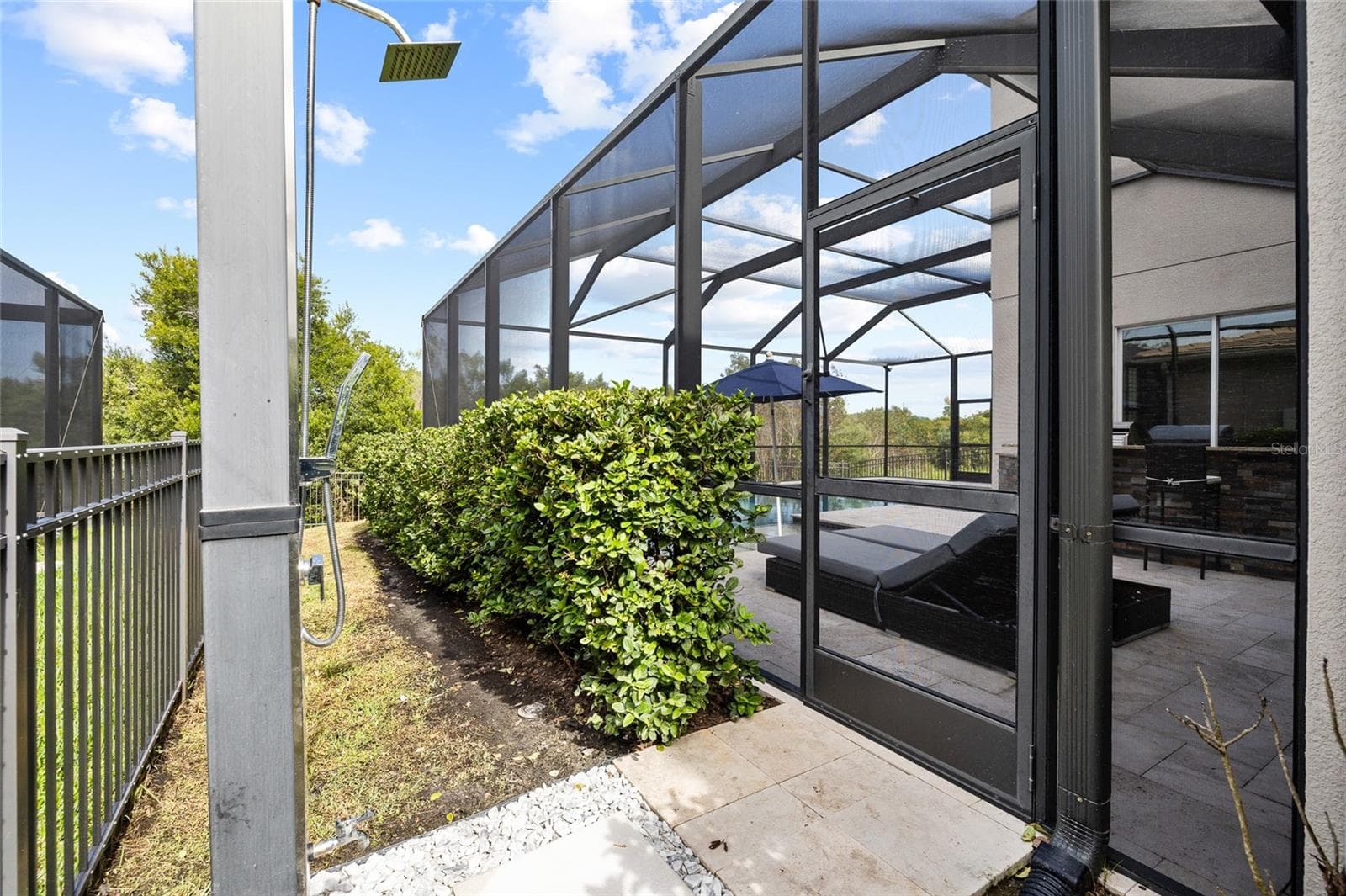 Outdoor shower - 30351 TRISTANIA CT, WESLEY CHAPEL