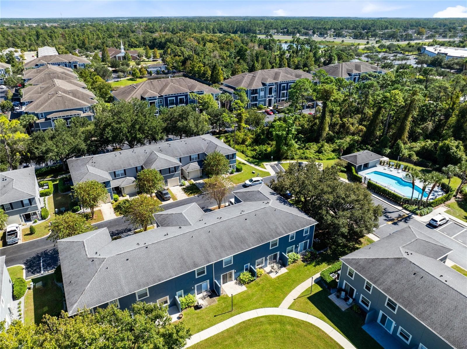 Aerial View - 12916 LEXINGTON SUMMIT ST, ORLANDO