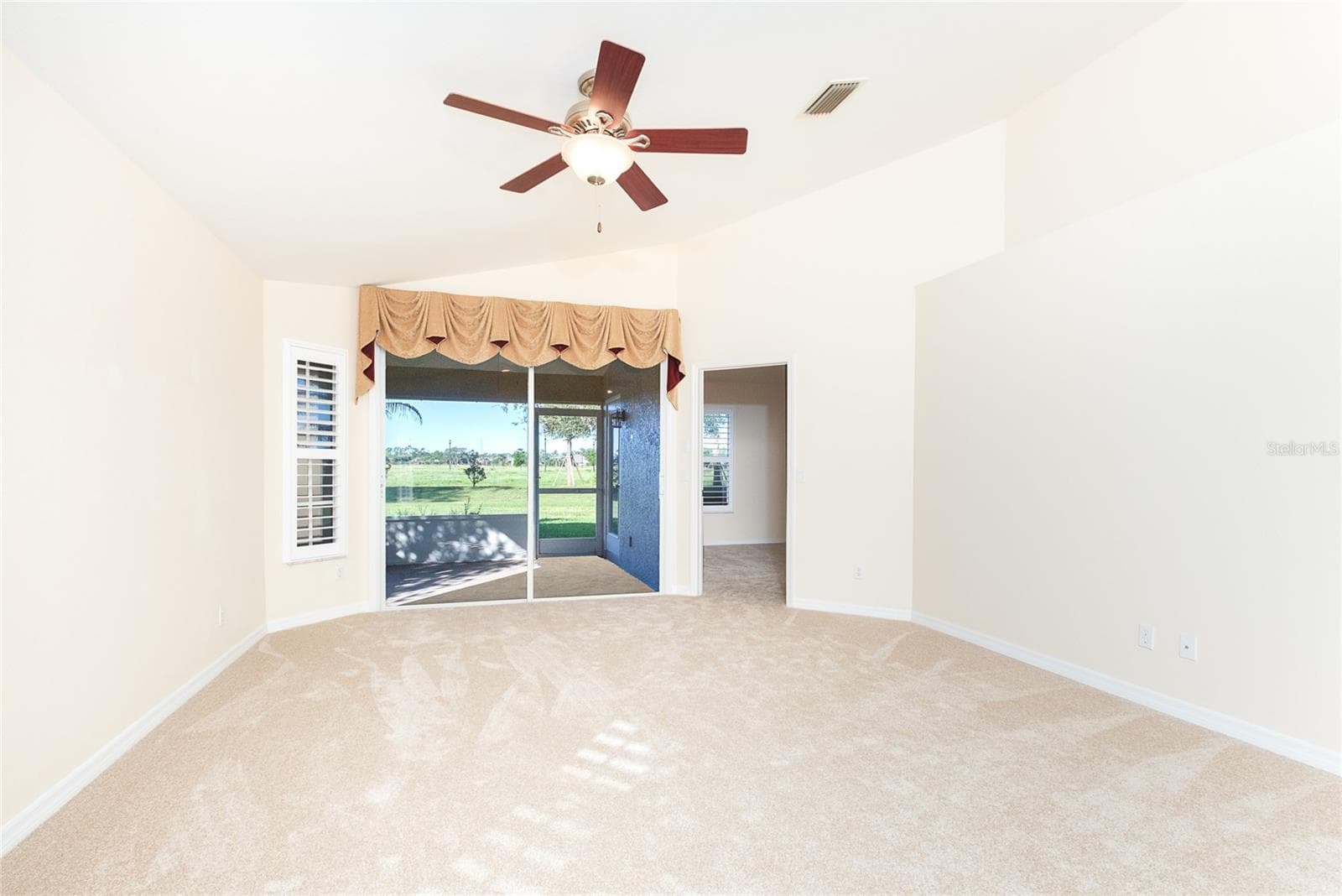 Sliders to the Lanai have Remote Control Shades - 4057 FAIRWAY DR, NORTH PORT