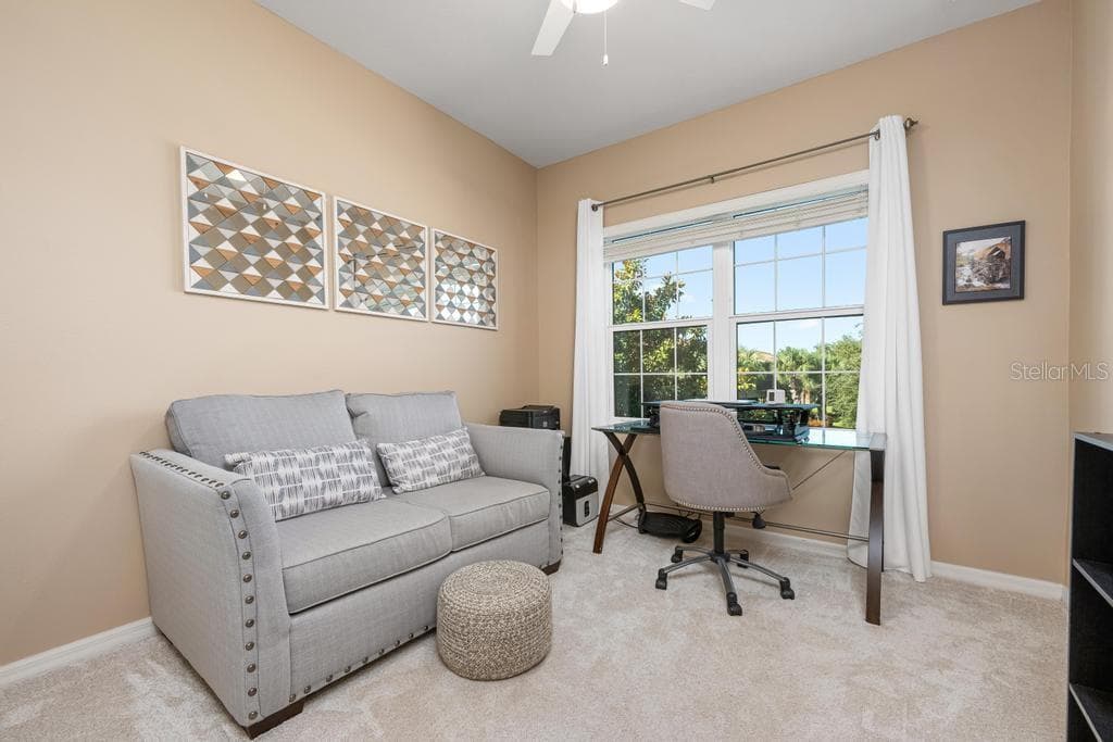Third Bedroom currently used as an office - 4208 OVERTURE CIR #502, BRADENTON