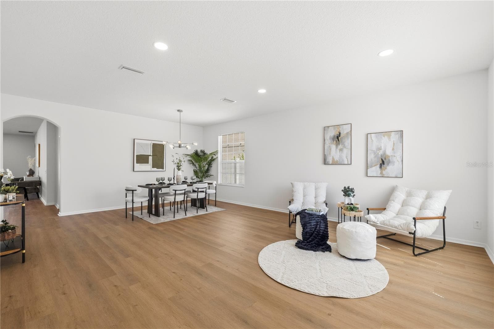 Formal Living Room + Dining Room - 10416 MEADOW SPRING DR, TAMPA