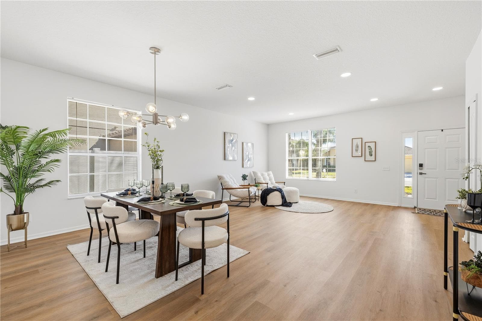 Formal Living Room + Dining Room - 10416 MEADOW SPRING DR, TAMPA