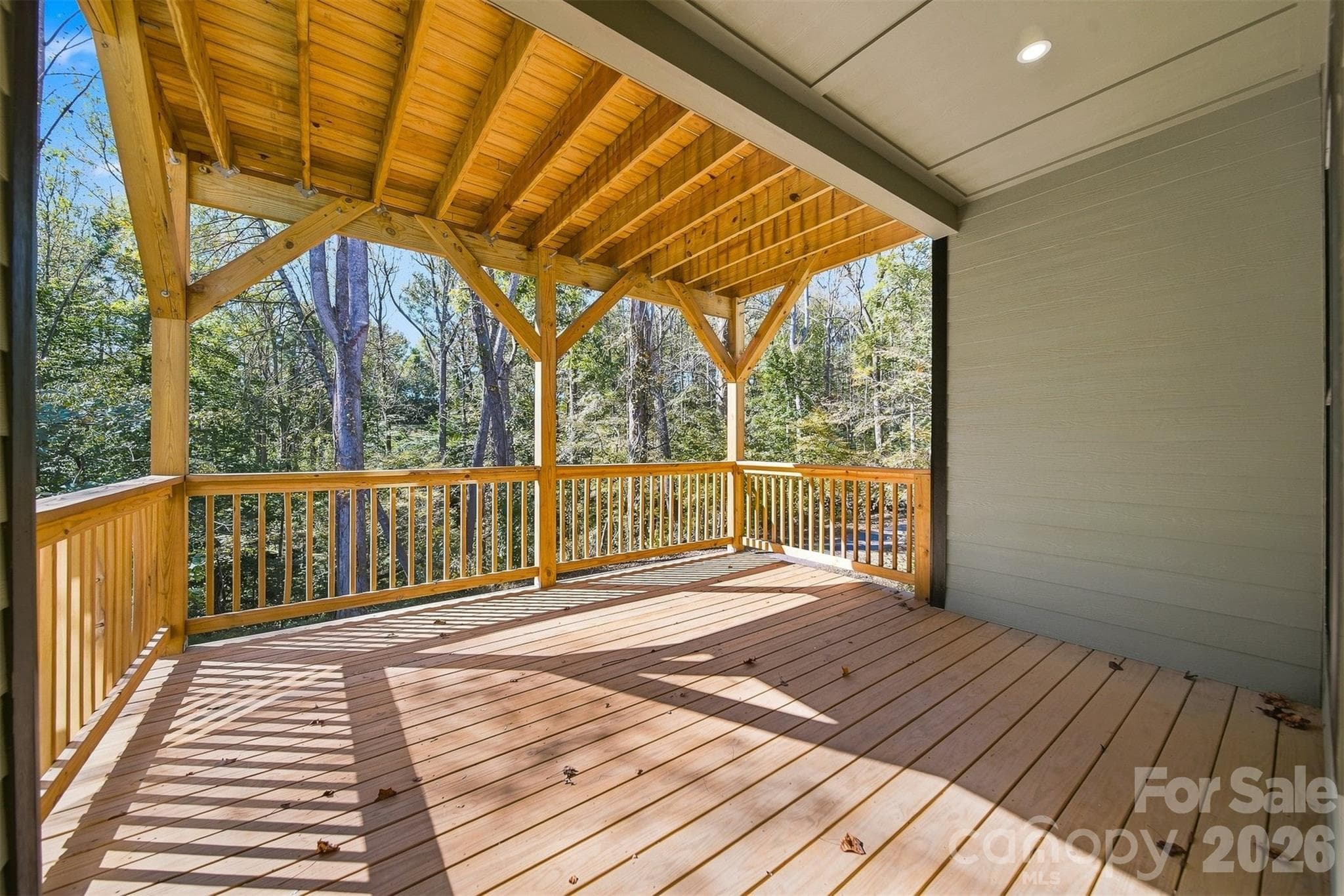 Lower deck. - 414 Scarlett Oak Court NE, Lenoir