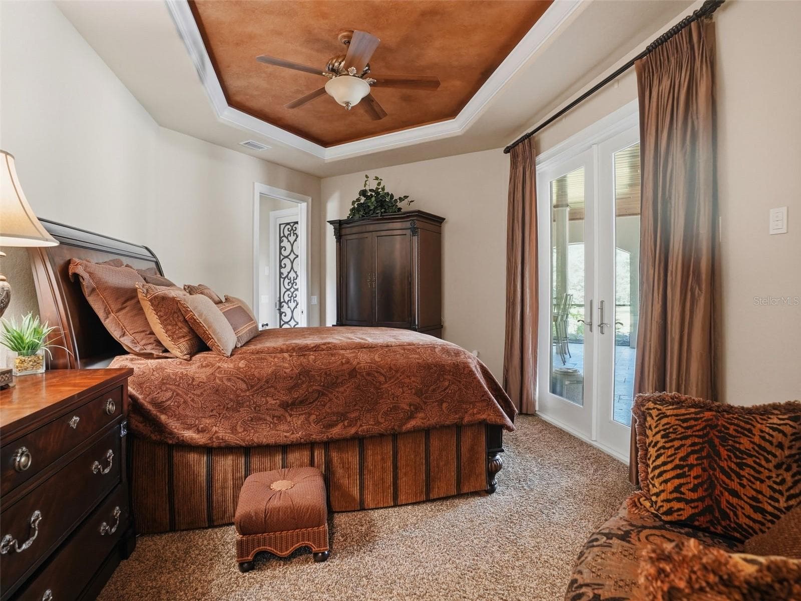 Downstairs Bedroom - 1450 VIRGINIA LEE CIR, BROOKSVILLE