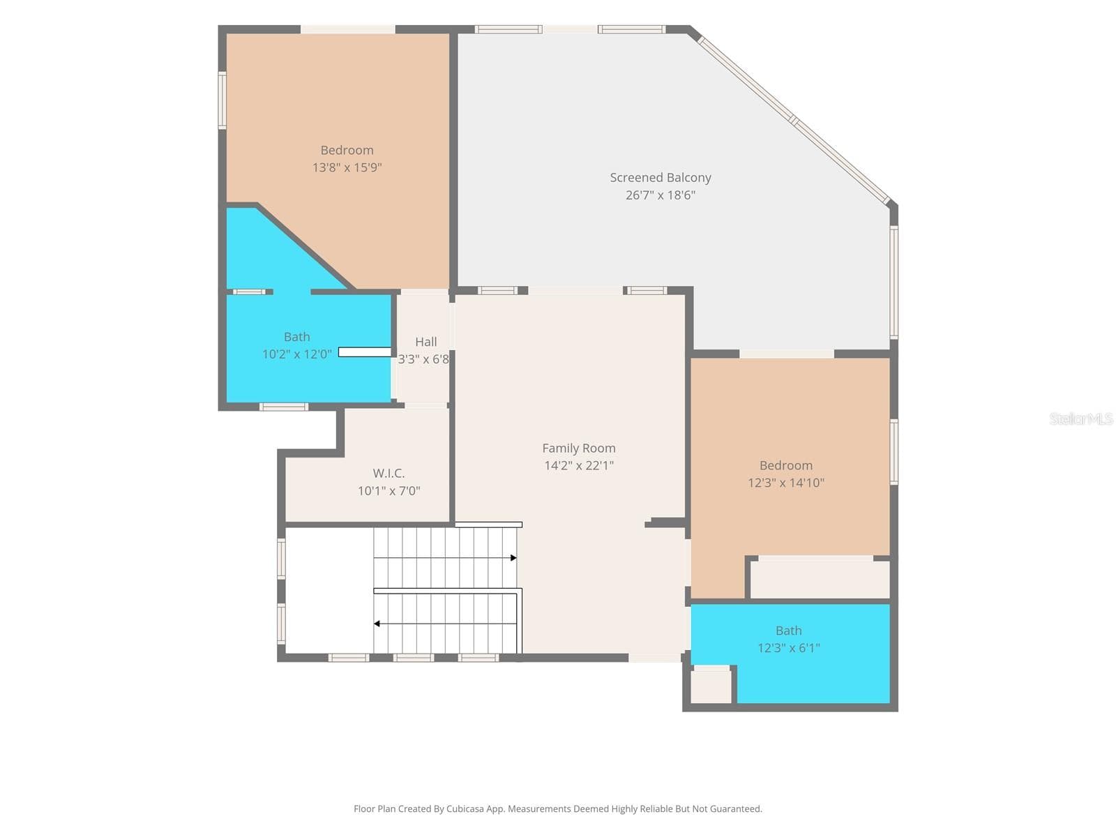 Upstairs Floor Plan - 1450 VIRGINIA LEE CIR, BROOKSVILLE