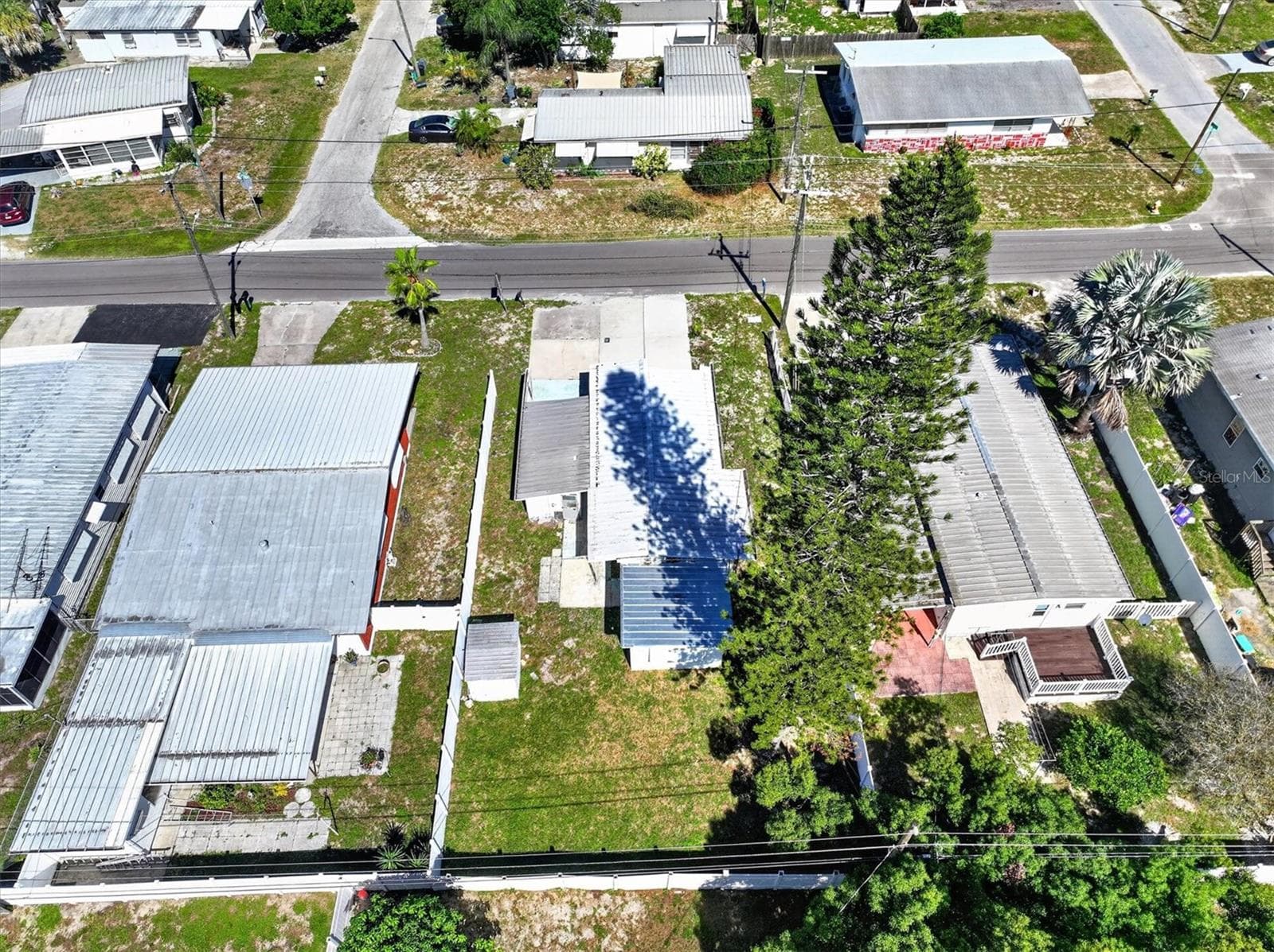 Aerial view of the lot. - 4120 BUENA VISTA LN, HOLIDAY