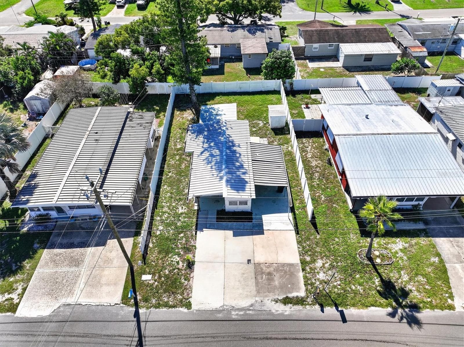 Another aerial view of the land. - 4120 BUENA VISTA LN, HOLIDAY