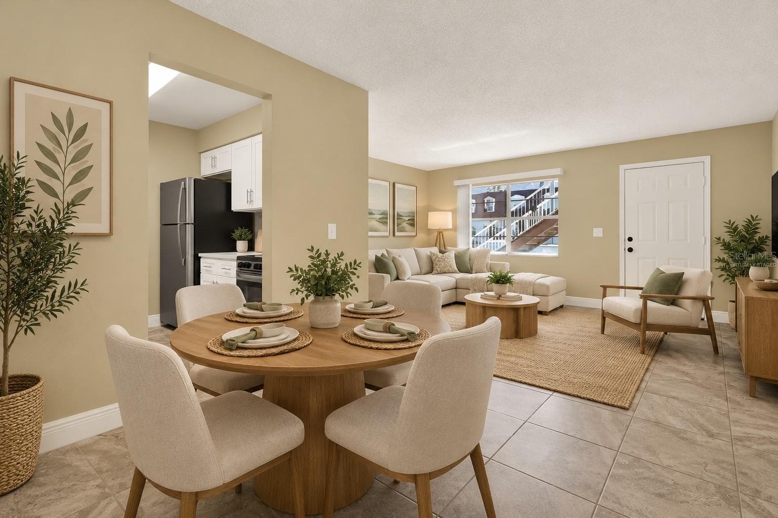 Virtually staged - 9125 TUDOR DR #D109, TAMPA