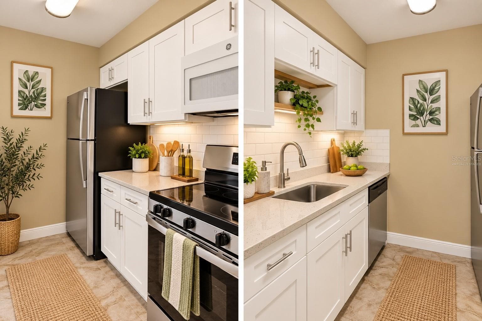 Virtually staged - 9125 TUDOR DR #D109, TAMPA