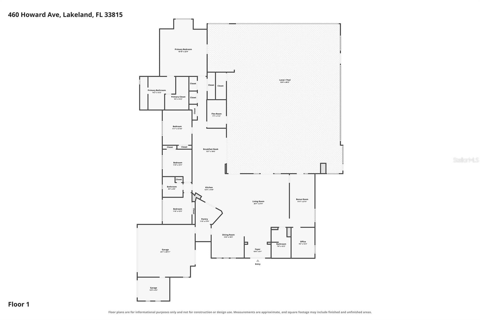 Single Family Residence at 460 HOWARD AVE, LAKELAND, photo 92 of 92
