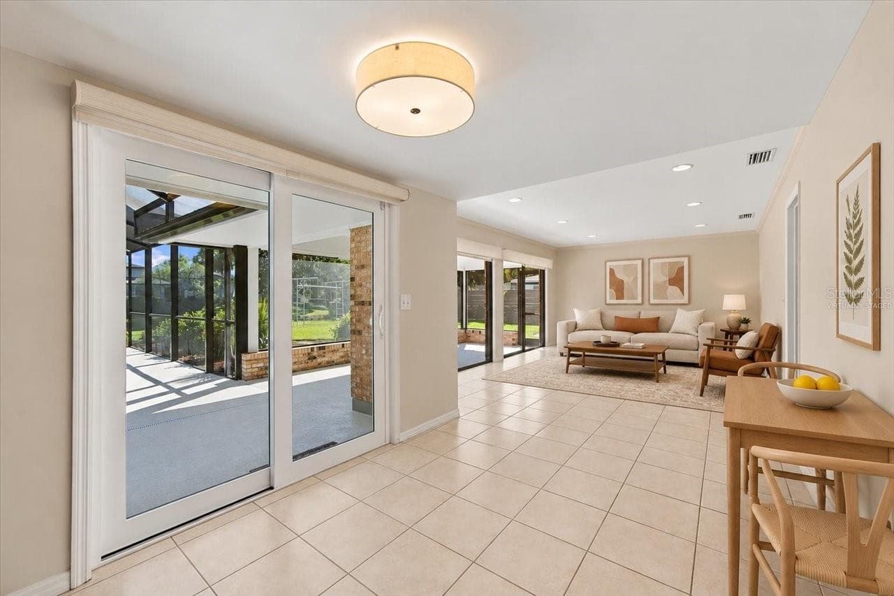 virtually staged - 4110 CARROLLWOOD VILLAGE DR, TAMPA