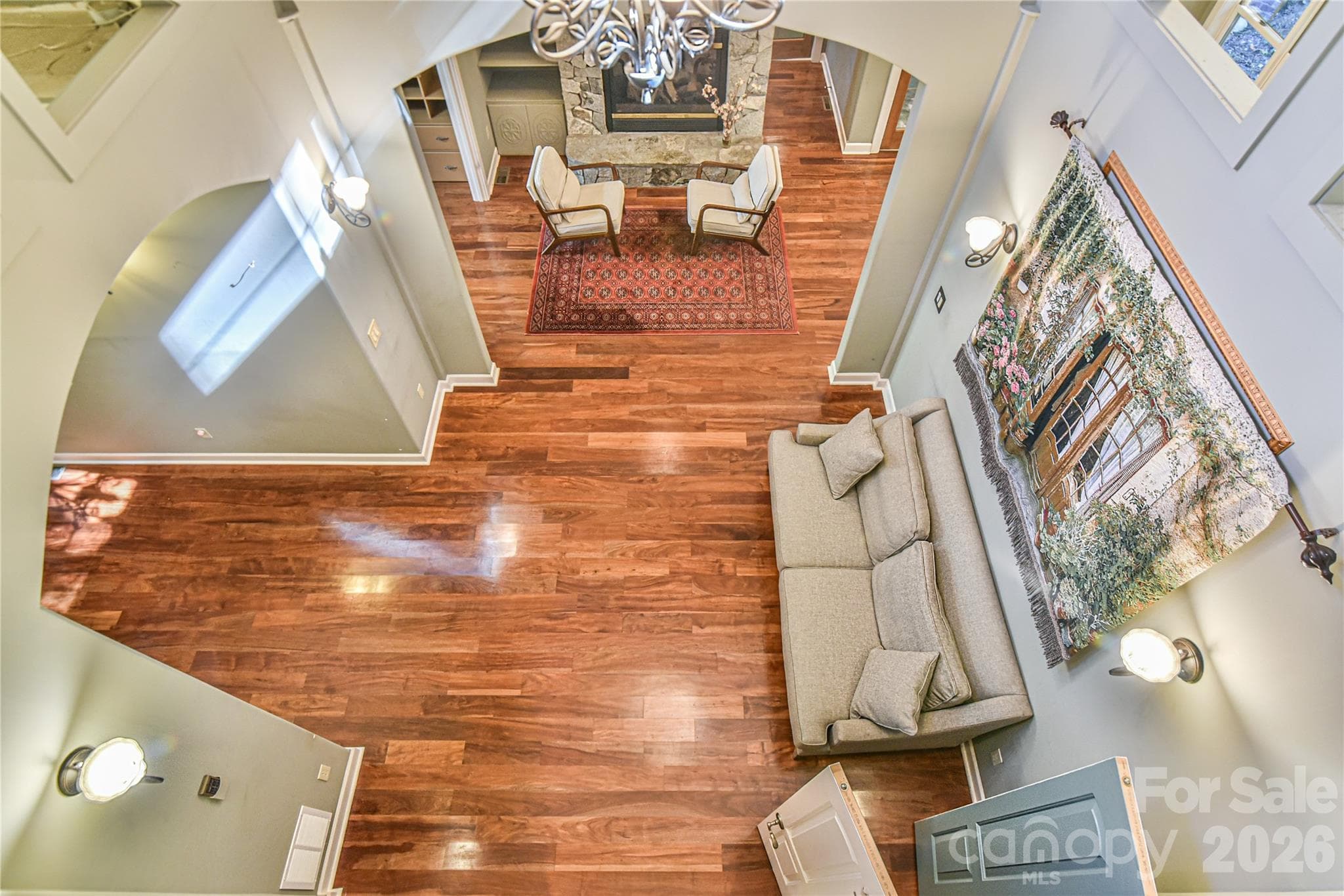 The view from above. - 39 Oak Hollow Drive, Asheville