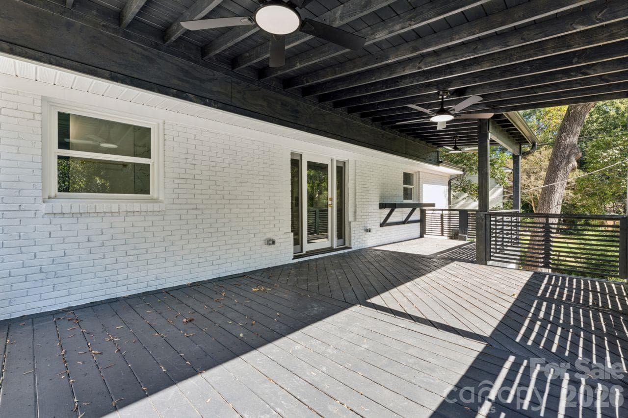 Covered Deck - 4908 Zephyr Lane, Charlotte