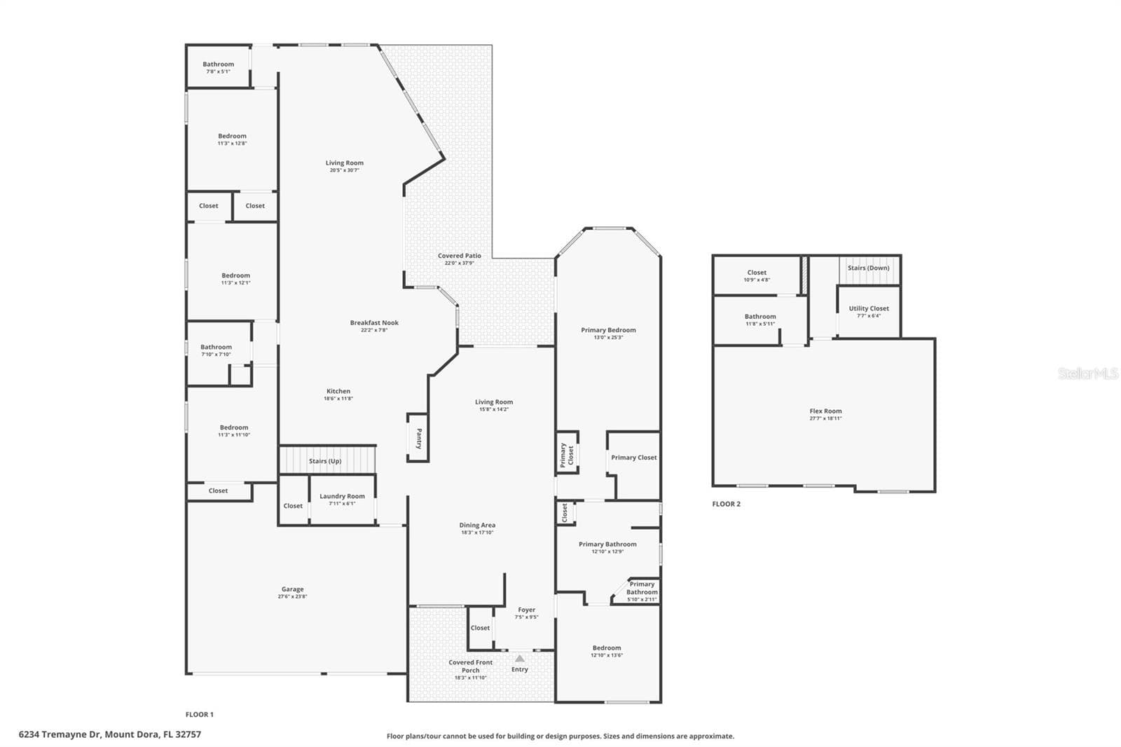 Floorplans - 6234 TREMAYNE DR, MOUNT DORA