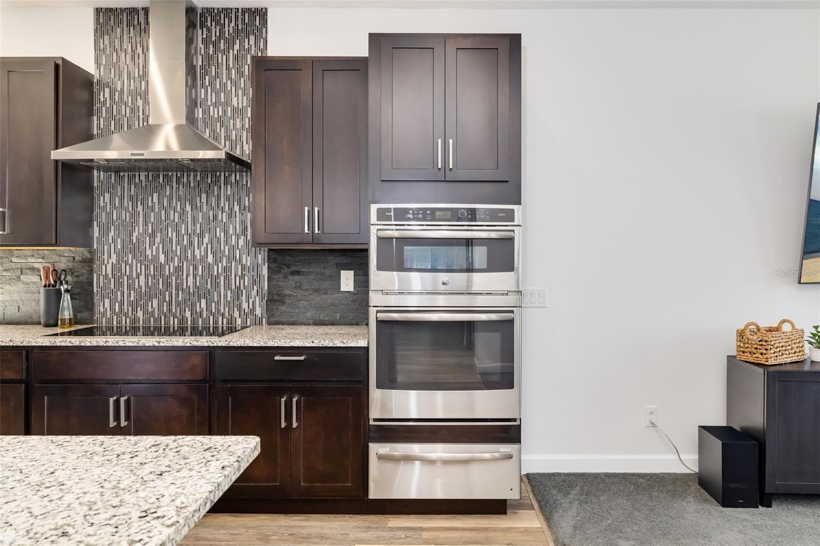 Induction Cooktop, Overhead Exhaust, Dual Oven/Microwave, and Warming Drawer - 124 41ST CIR E, BRADENTON