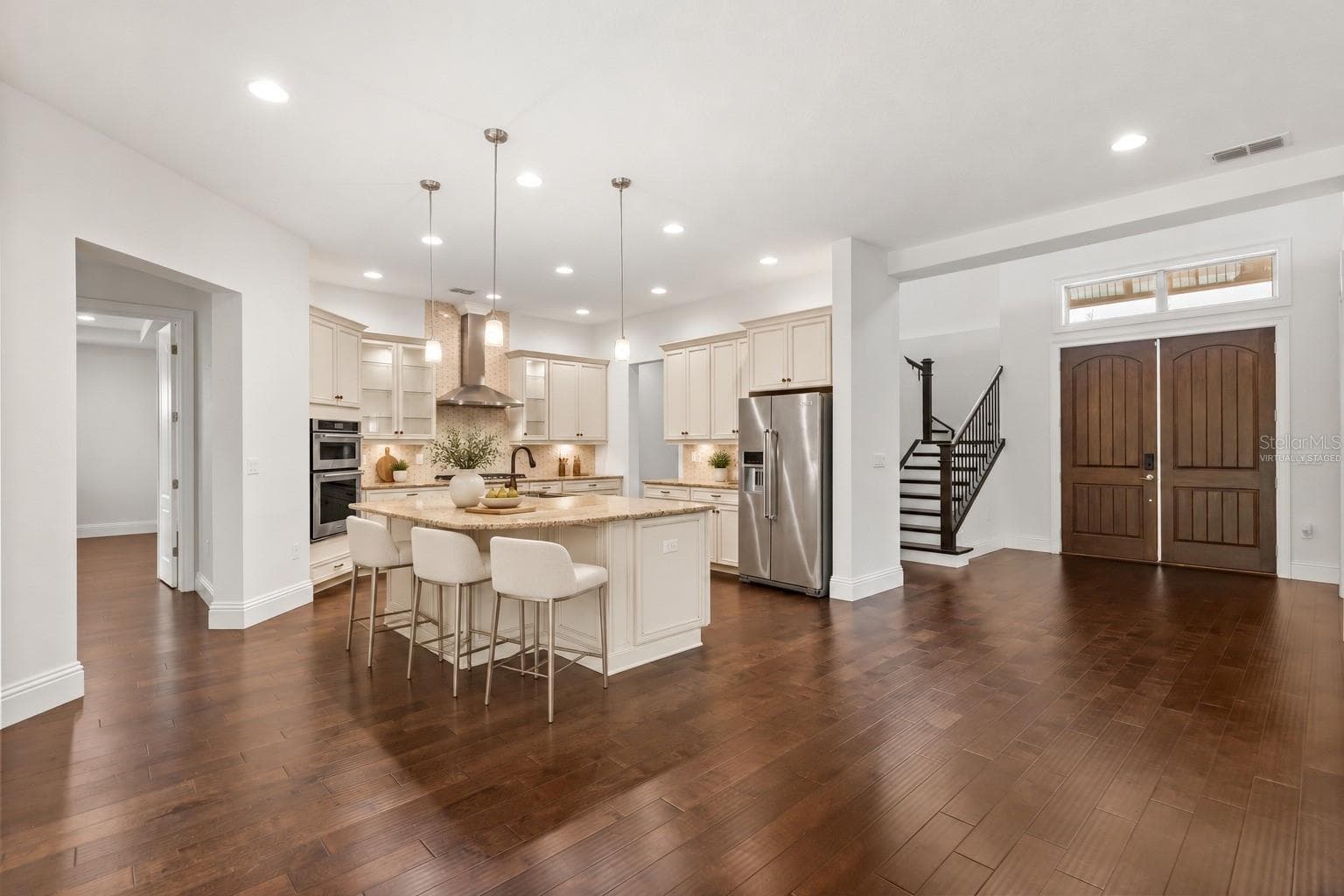 Virtually Staged Kitchen - 5508 EMERSON POINTE WAY, ORLANDO