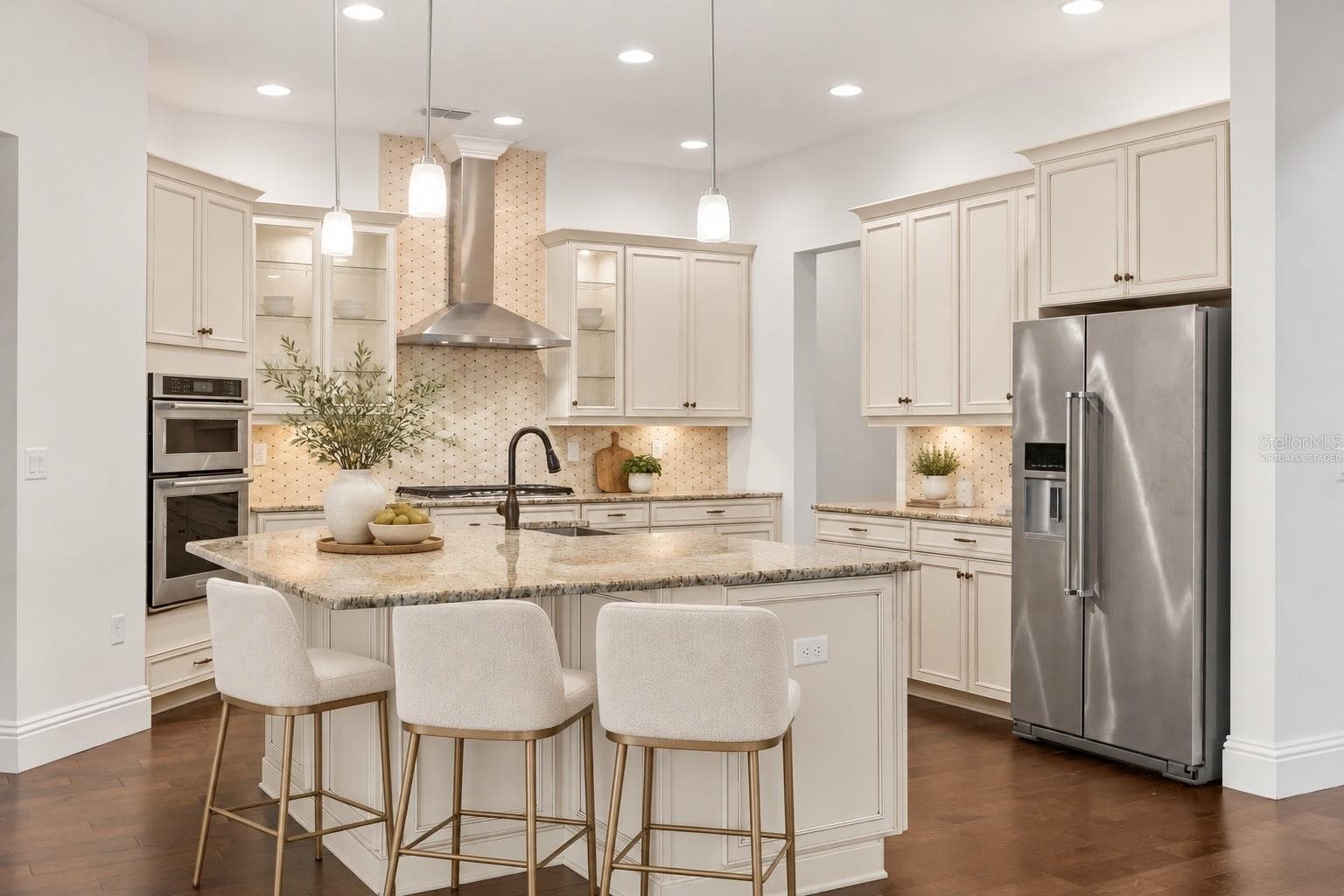 Virtually Staged Kitchen - 5508 EMERSON POINTE WAY, ORLANDO